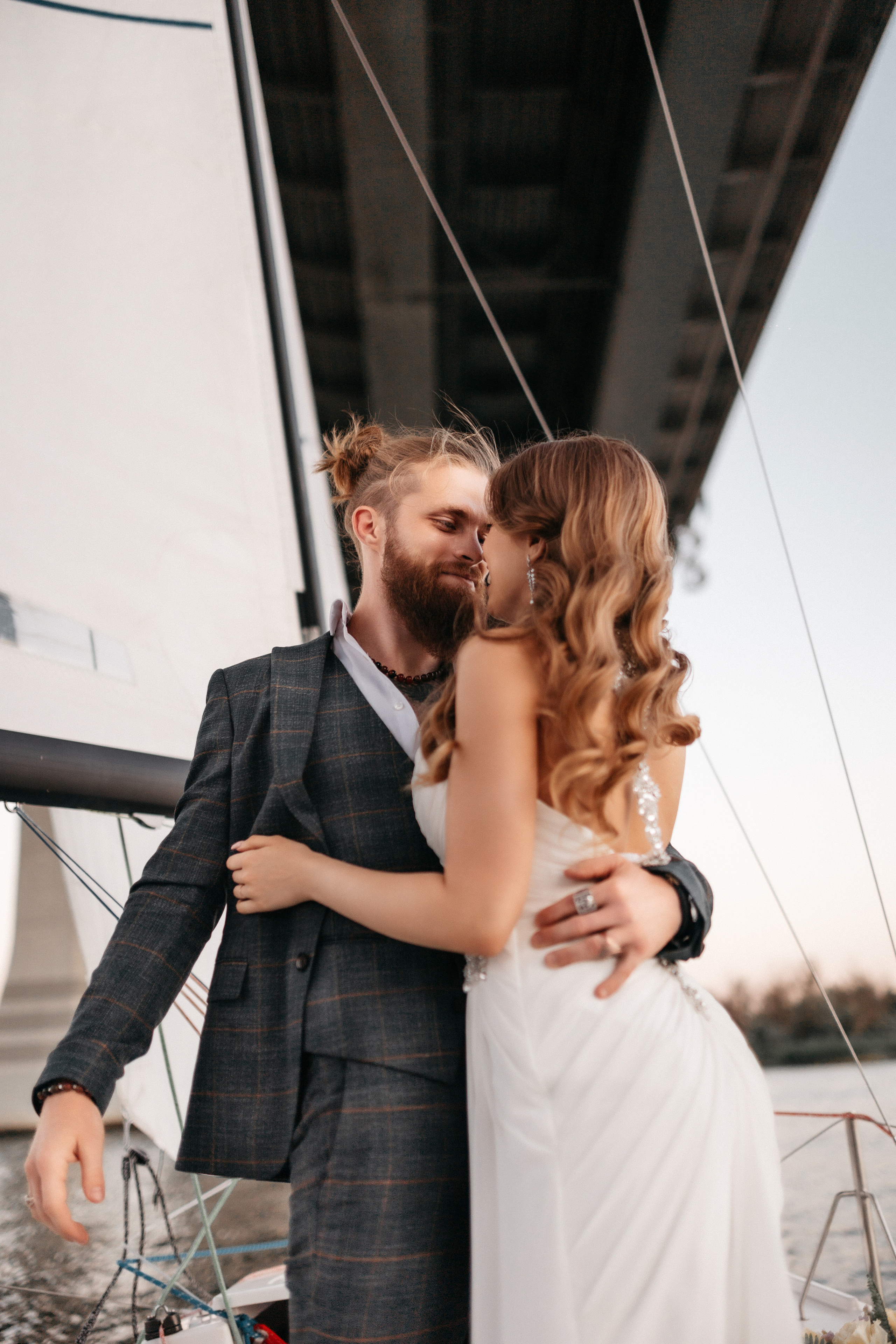 Прогулка на яхте. Фотограф Олег Сотник