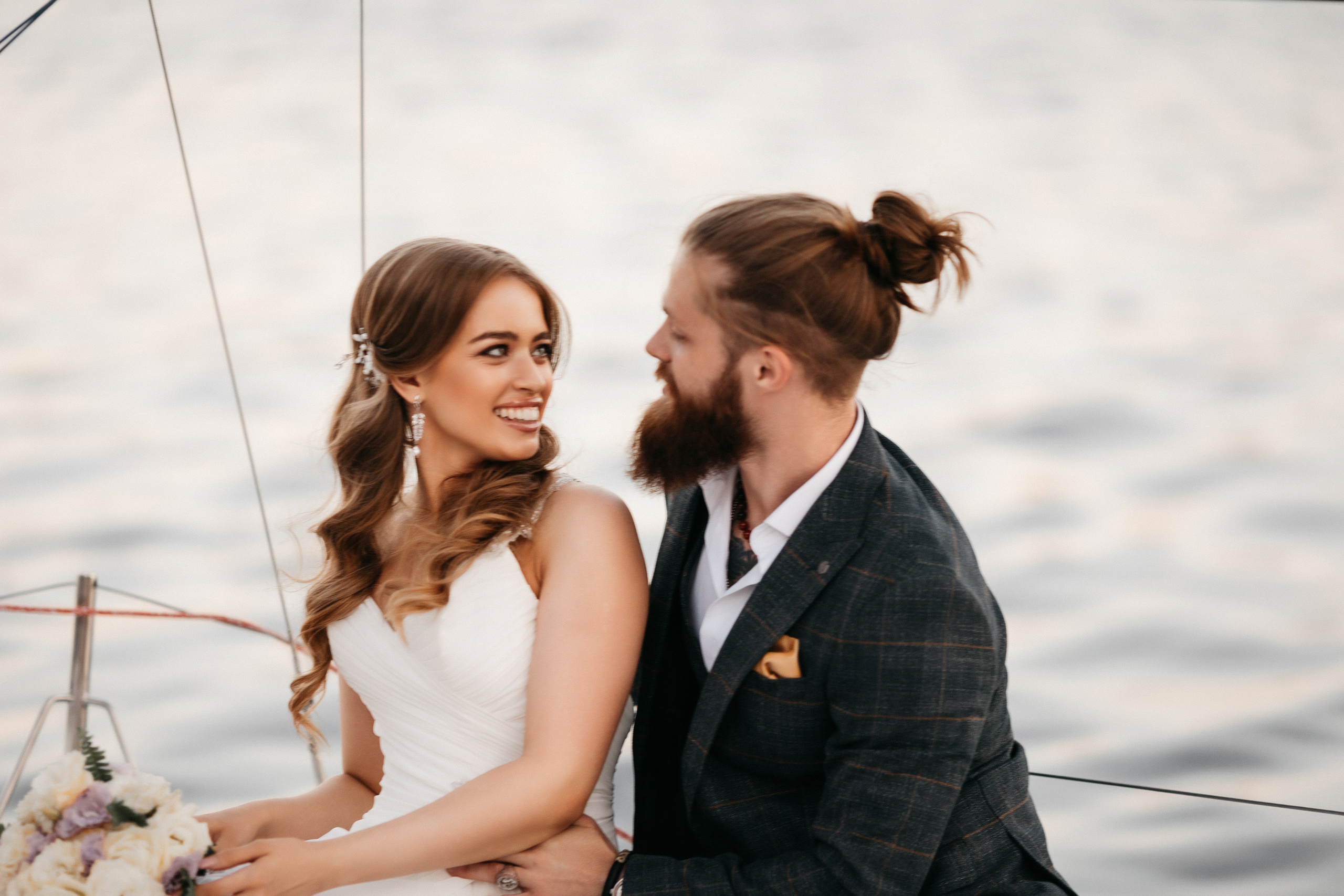 Прогулка на яхте. Фотограф Олег Сотник