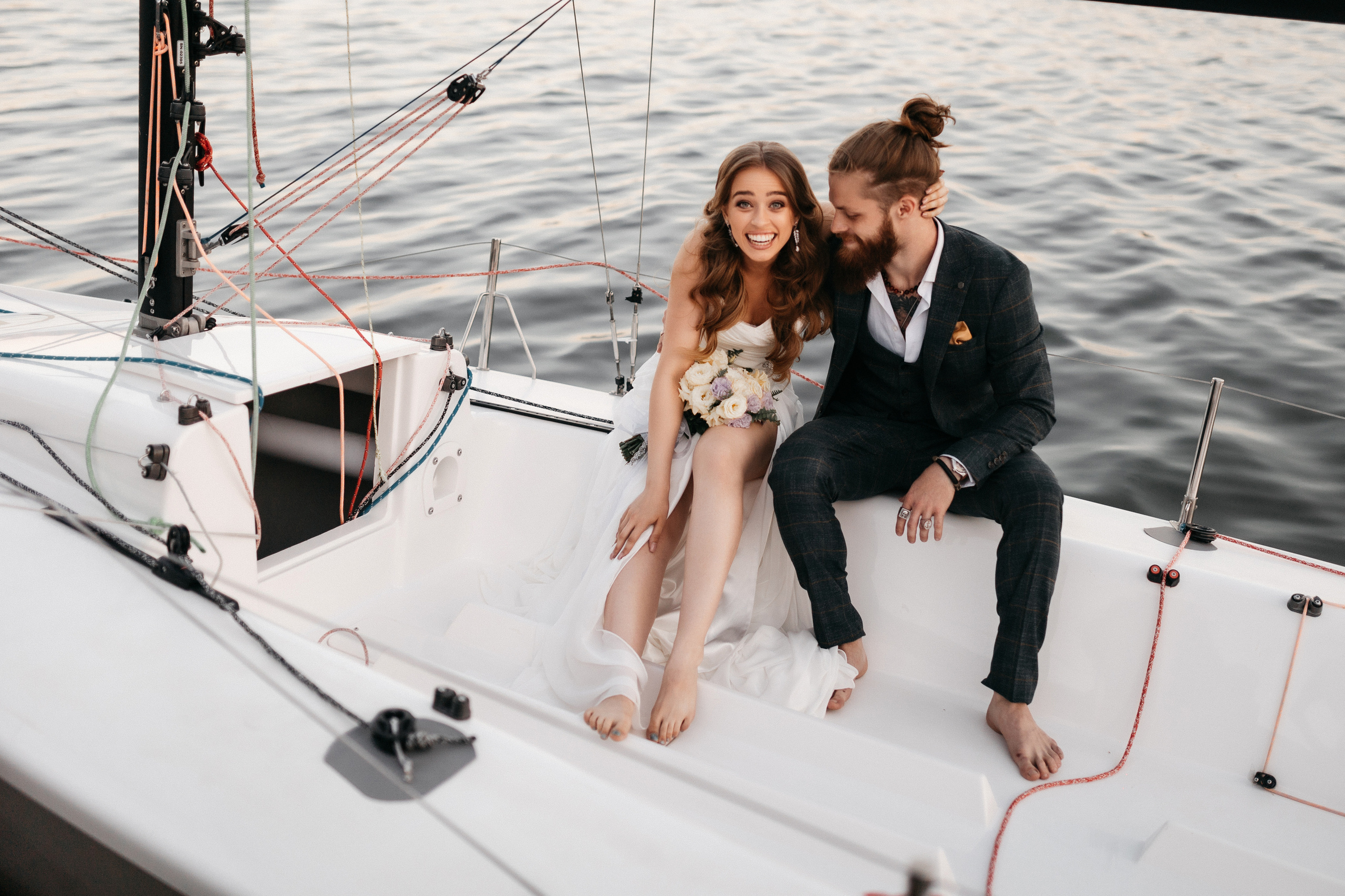 Прогулка на яхте. Фотограф Олег Сотник