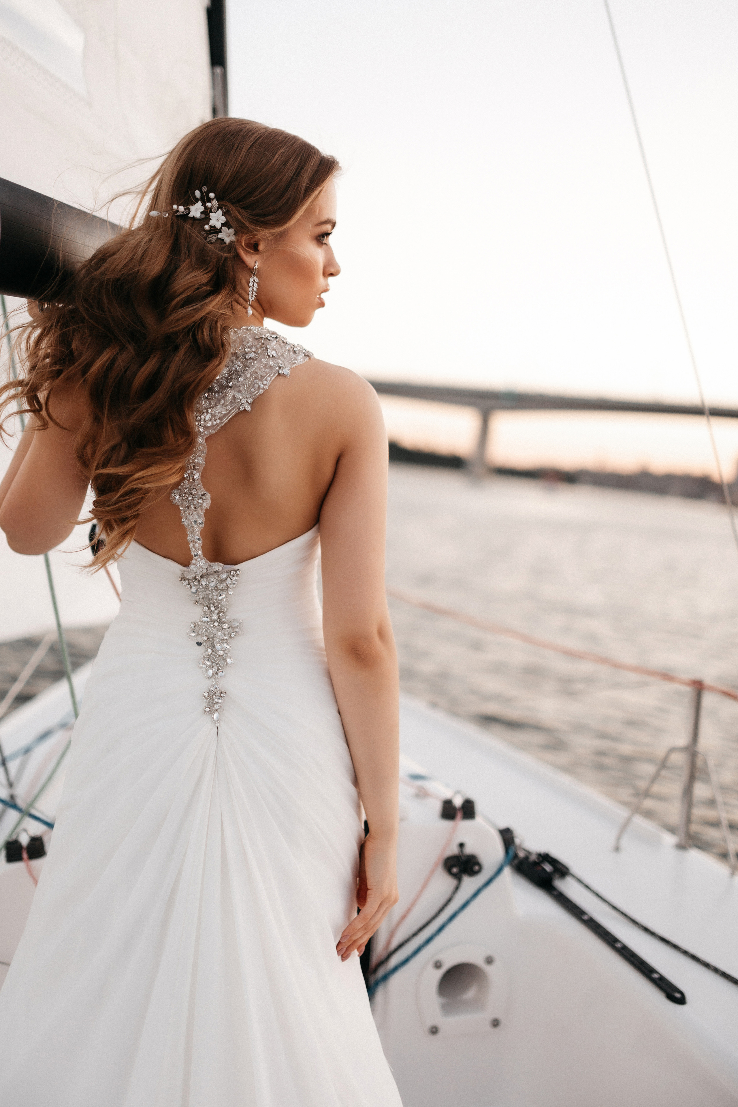 Прогулка на яхте. Фотограф Олег Сотник