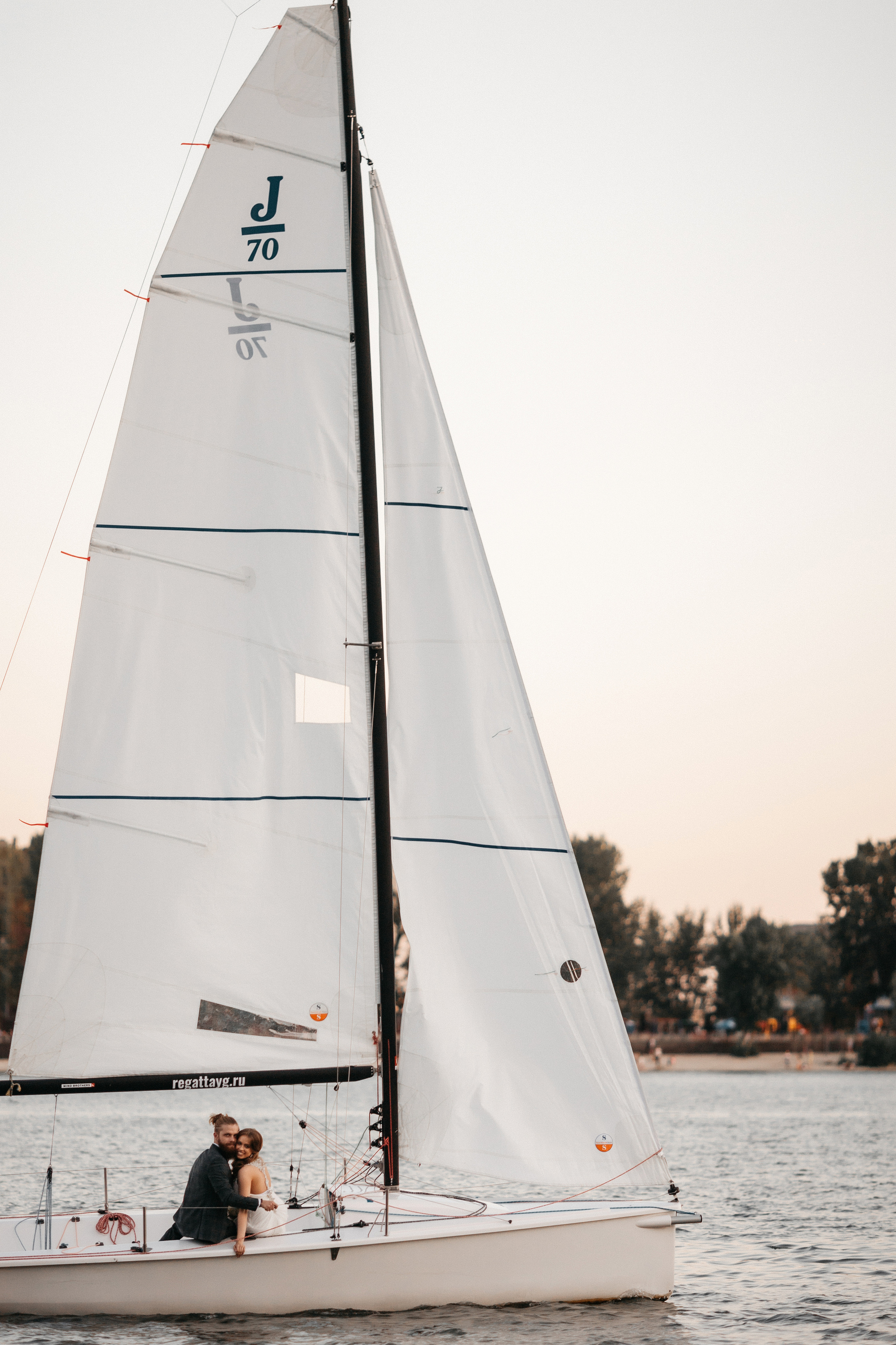 Прогулка на яхте. Фотограф Олег Сотник