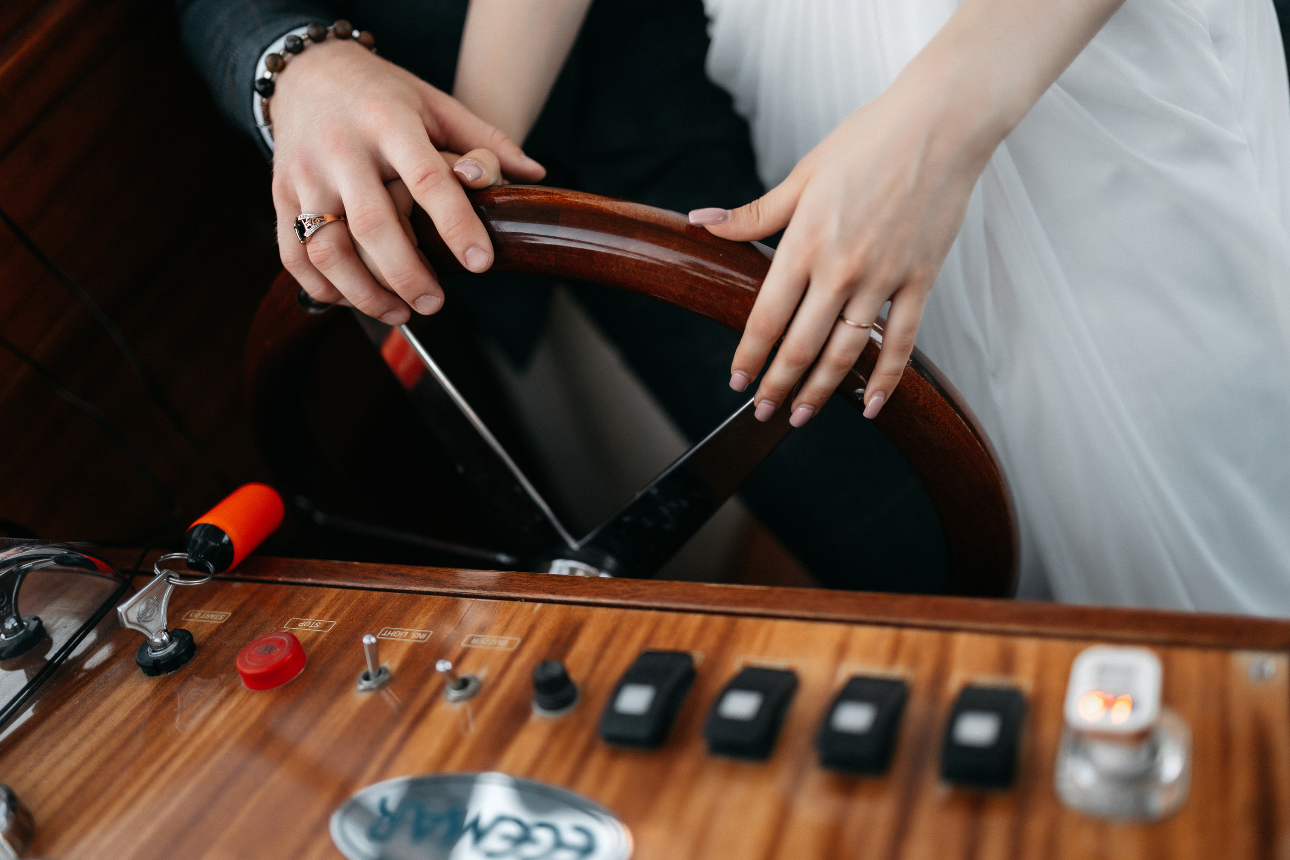 Прогулка на яхте. Фотограф Олег Сотник