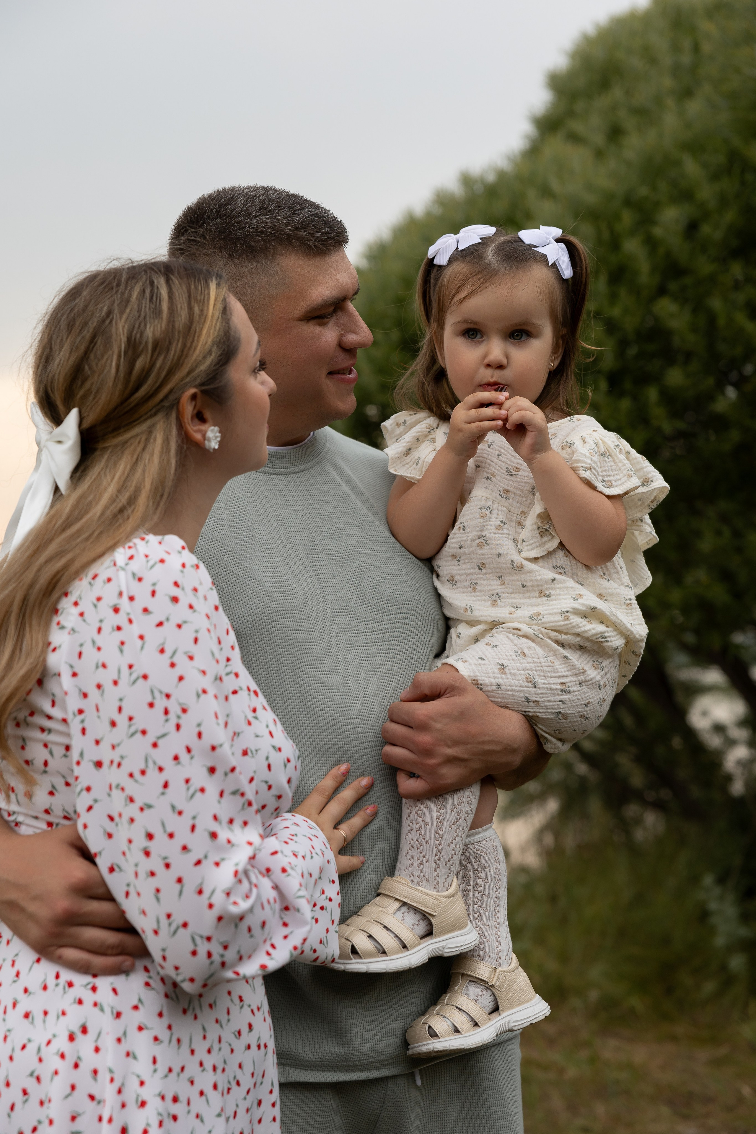 Денис, Наталья и София. Семейный и свадебный фотограф в Челябинске Мария Леонтьева