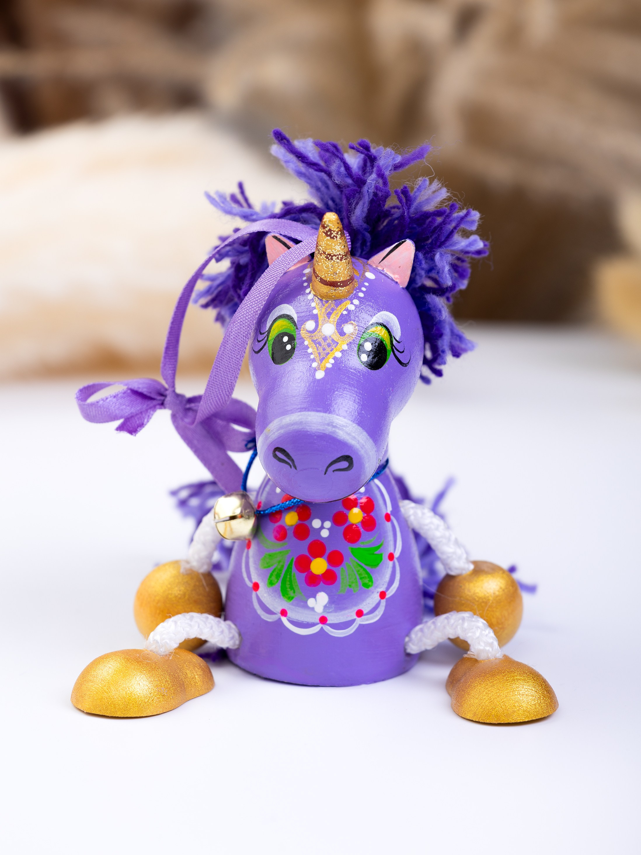 Деревянные игрушки ручной росписи. Фотостудия T-CUBE