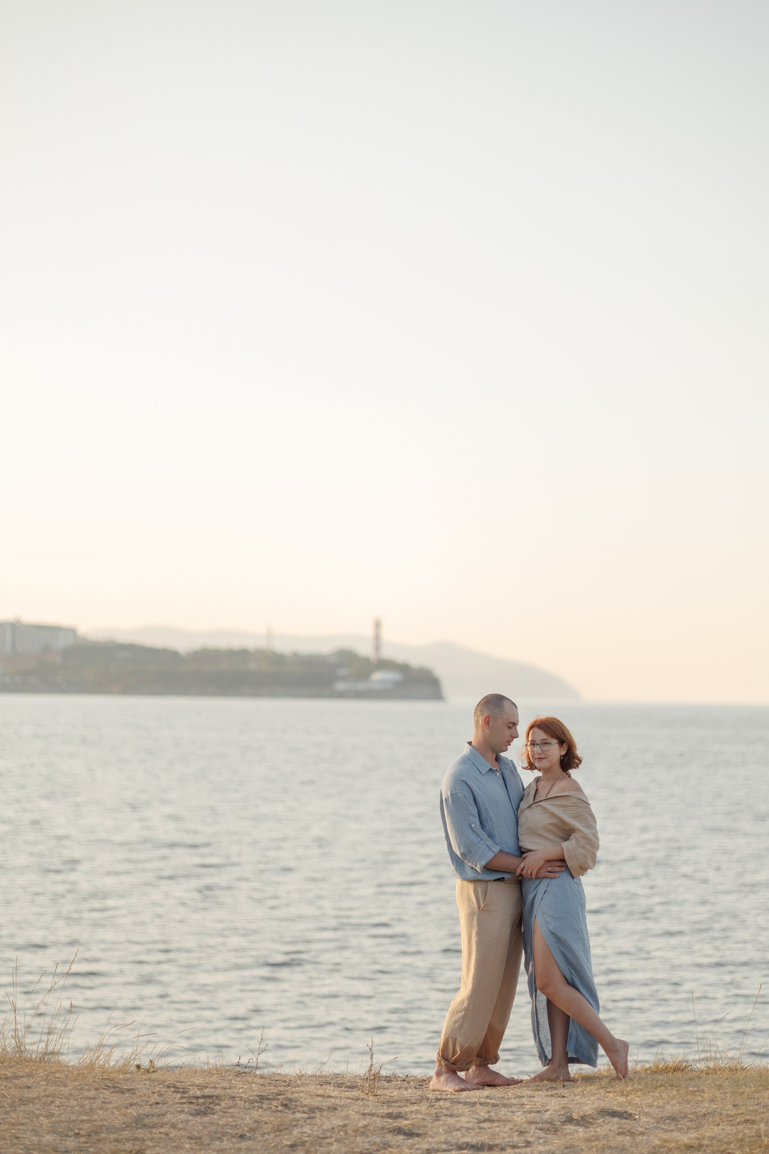 История любви на рассвете. Семейный и портретный фотограф в Геленджике Любовь Бодрова