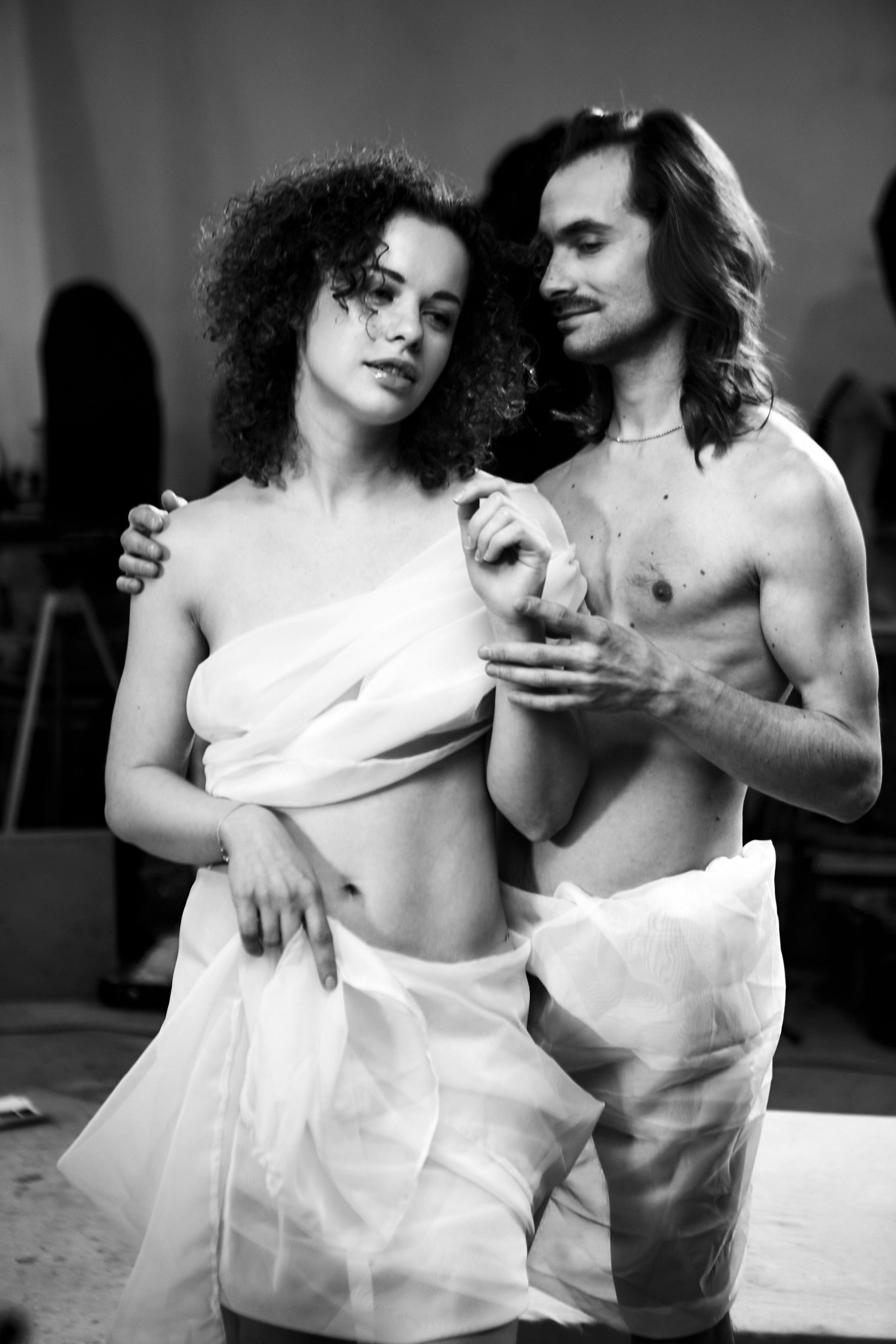 Backstage. Visual artist Konstantin KoT