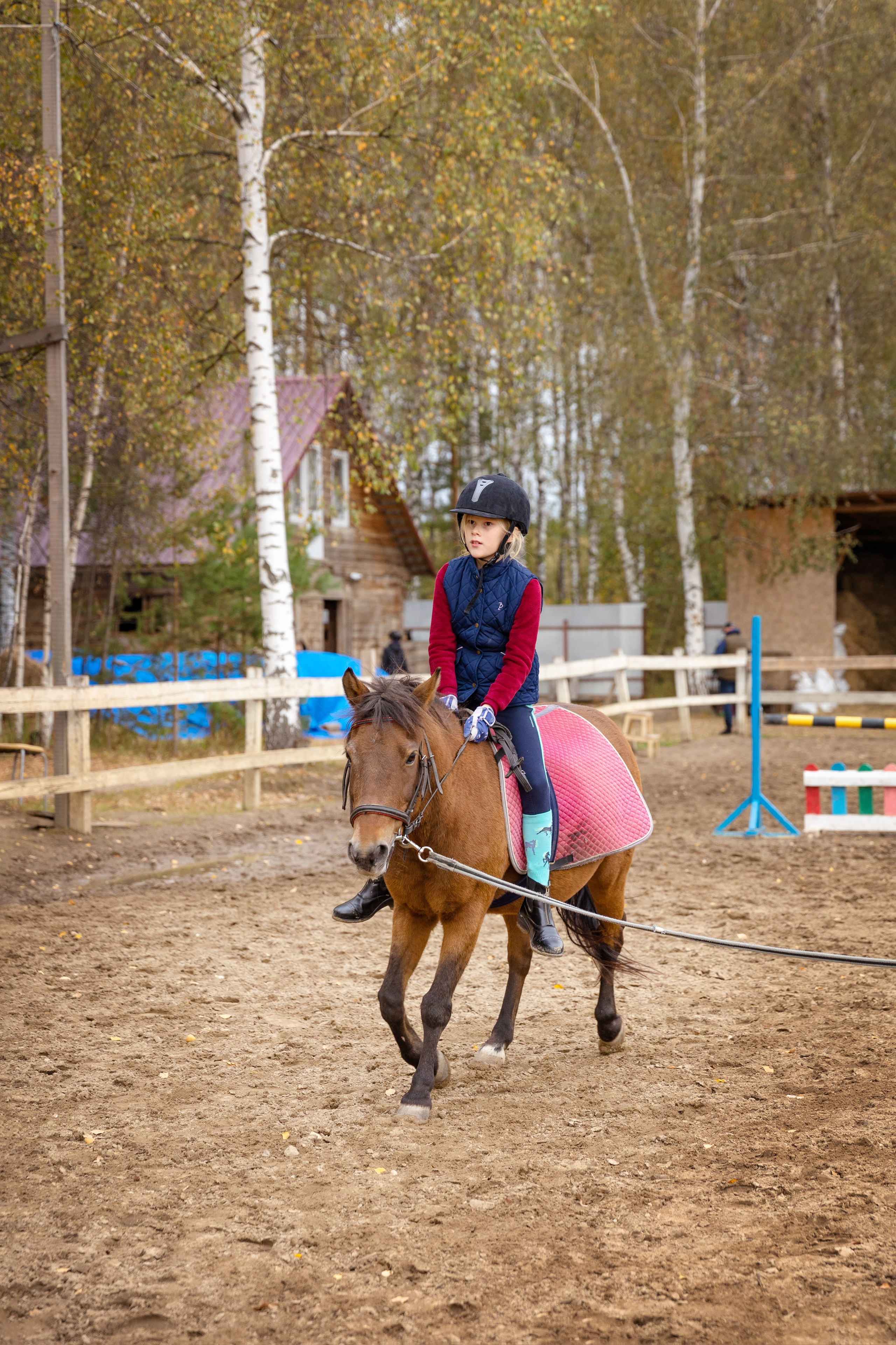 Конная тренировка Анастасии