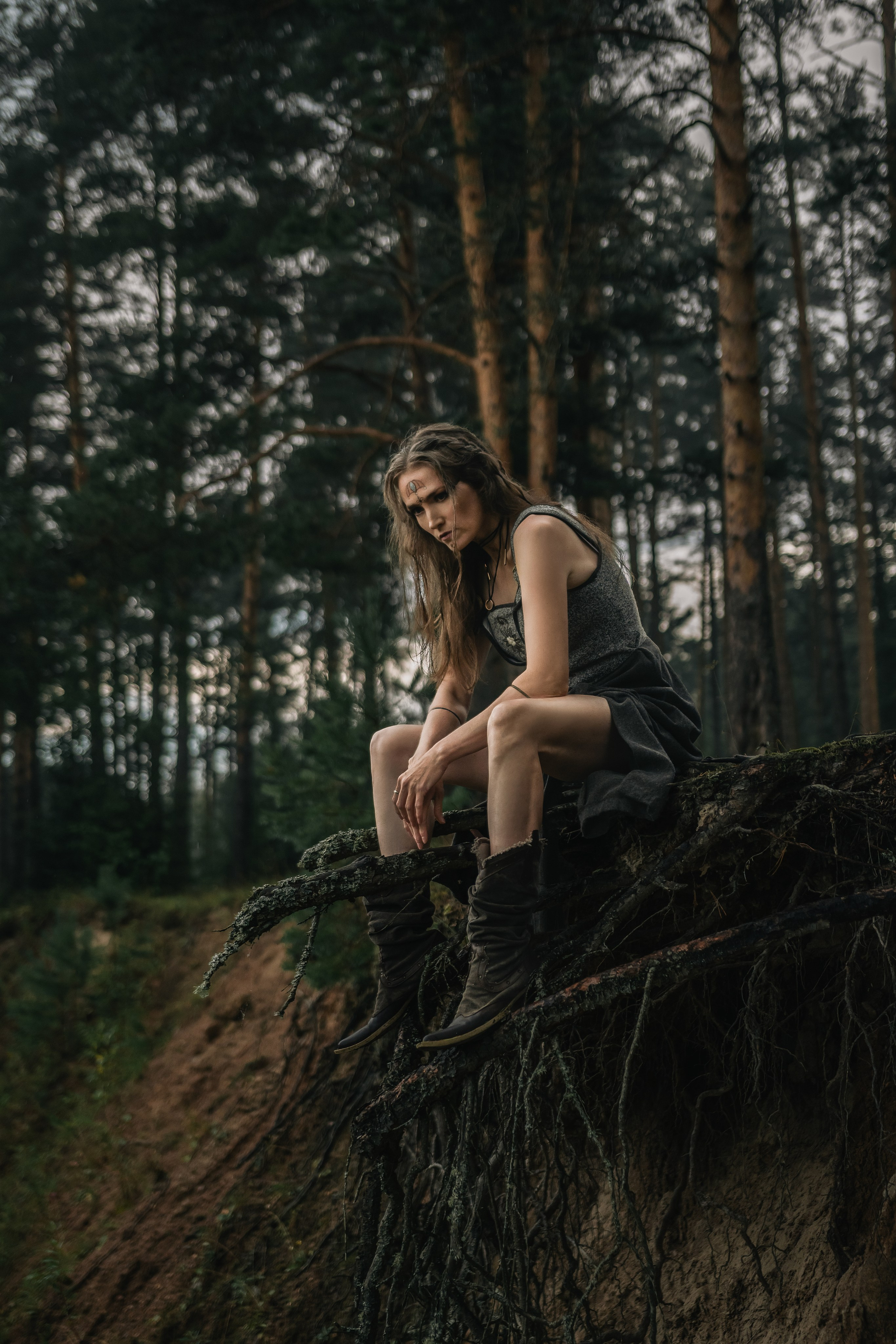 Лесная дева. Творческий фотограф Вологда
