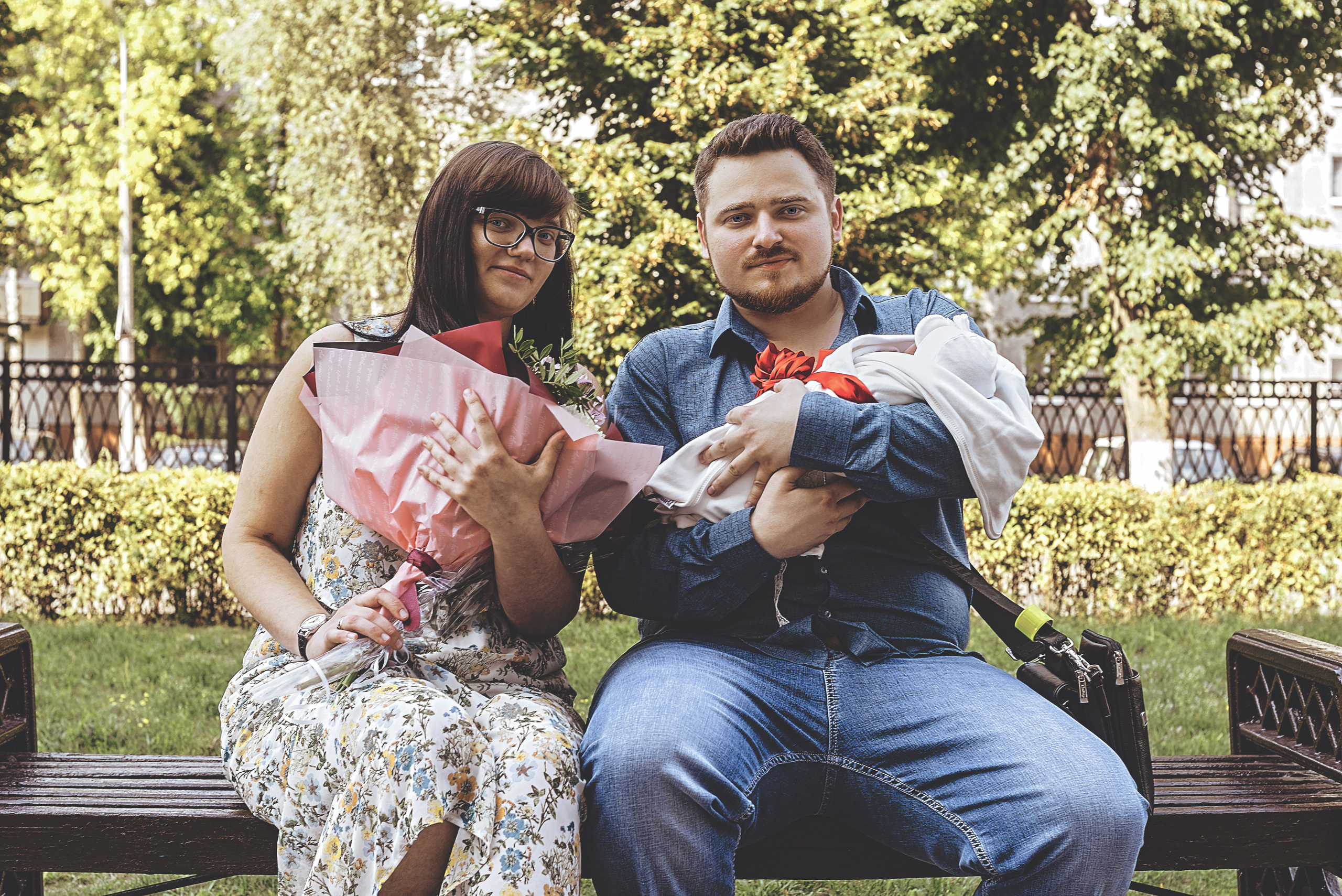 Съемки выписки в роддоме в г. Гомеле. Фотограф (photographer) Lischinski Vitaliy