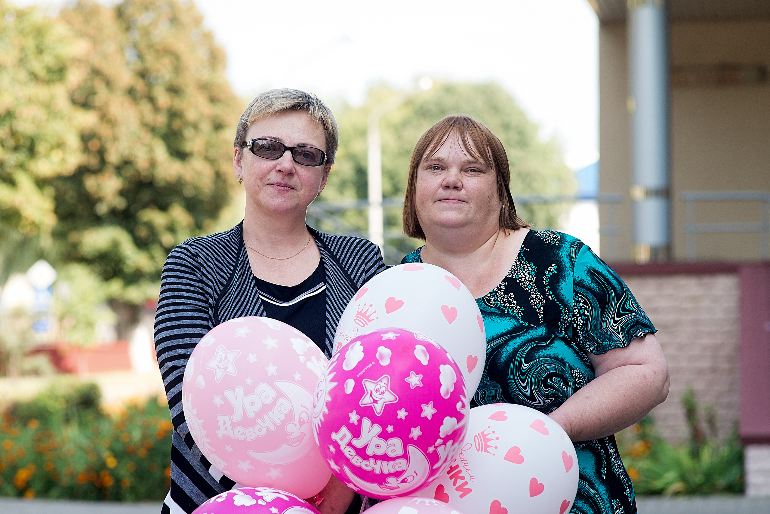 Съемки выписки в роддоме в г. Гомеле. Фотограф (photographer) Lischinski Vitaliy