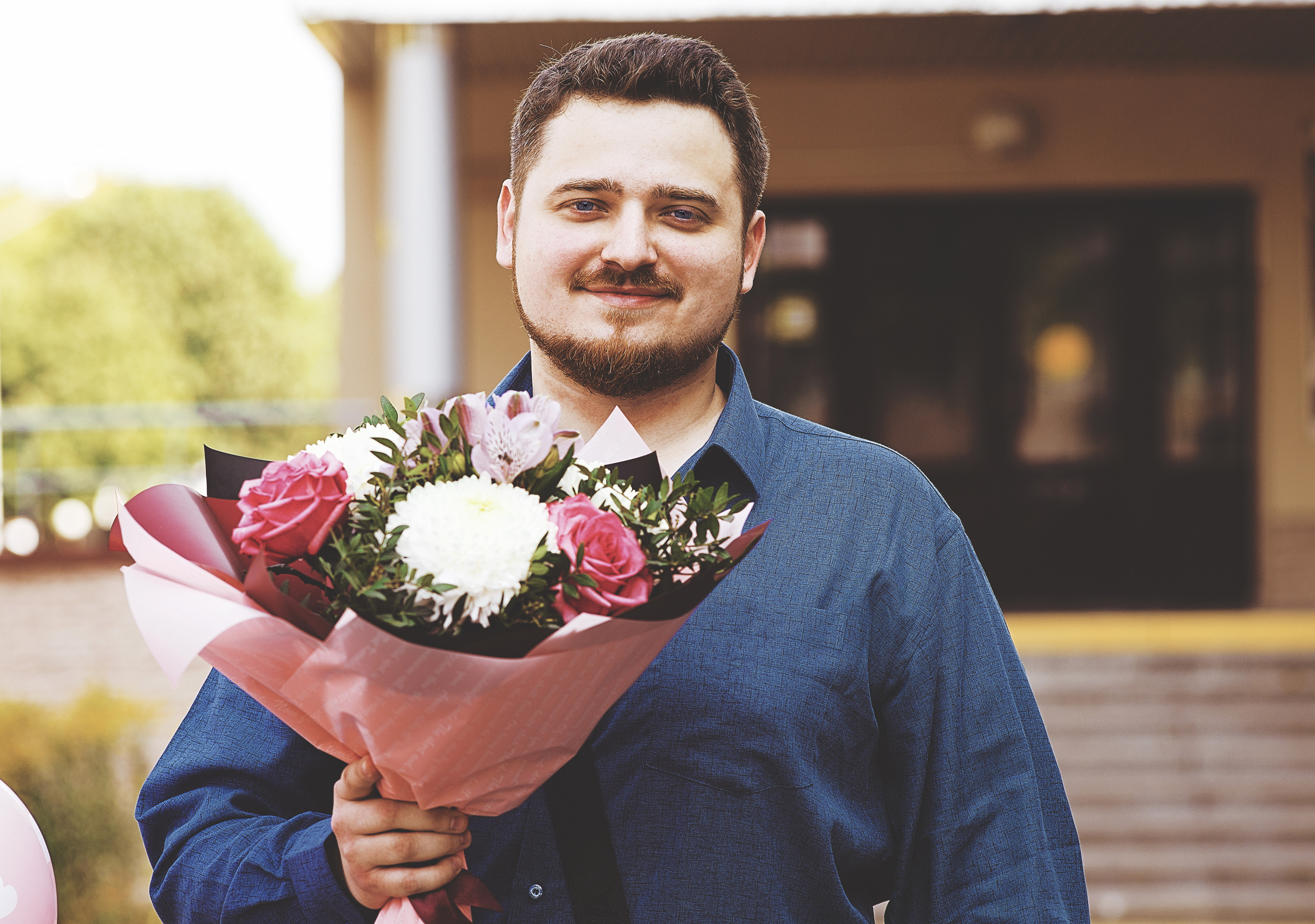 Съемки выписки в роддоме в г. Гомеле. Фотограф (photographer) Lischinski Vitaliy