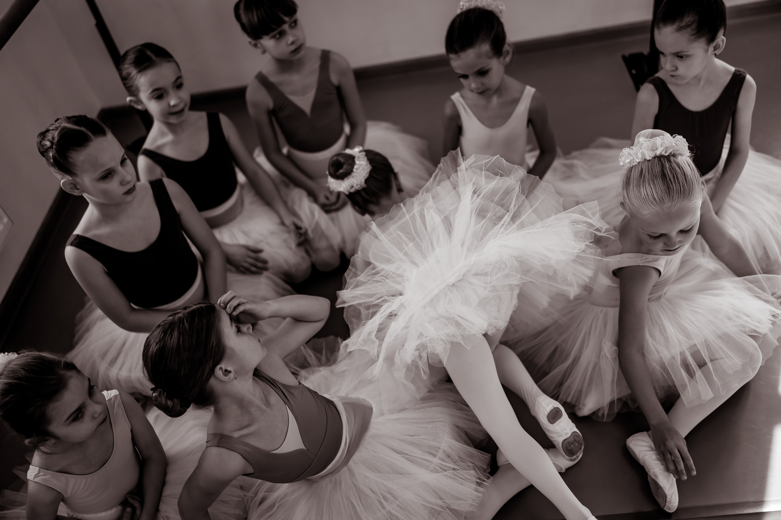 Занятие в хореографической студии Ксении Белой. Семейный фотограф в Москве Ирина Жур