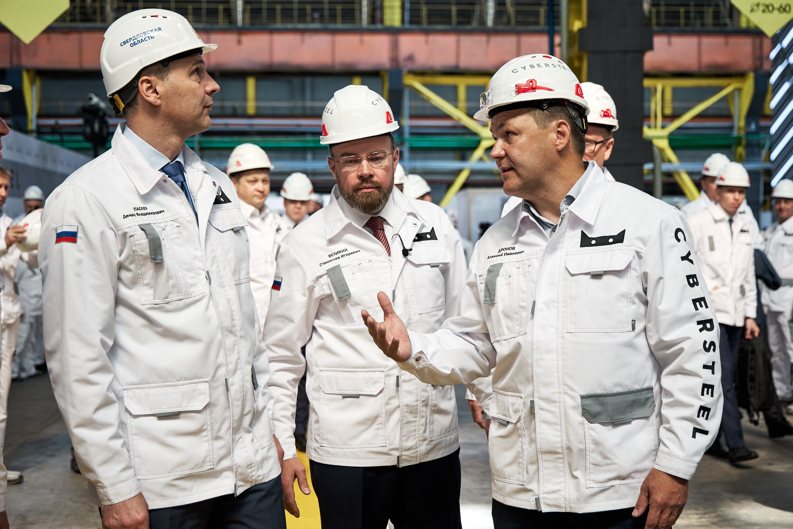 Открытие цеха. Александр и Евгения Фокины — фотограф Екатеринбург, Первоуральск