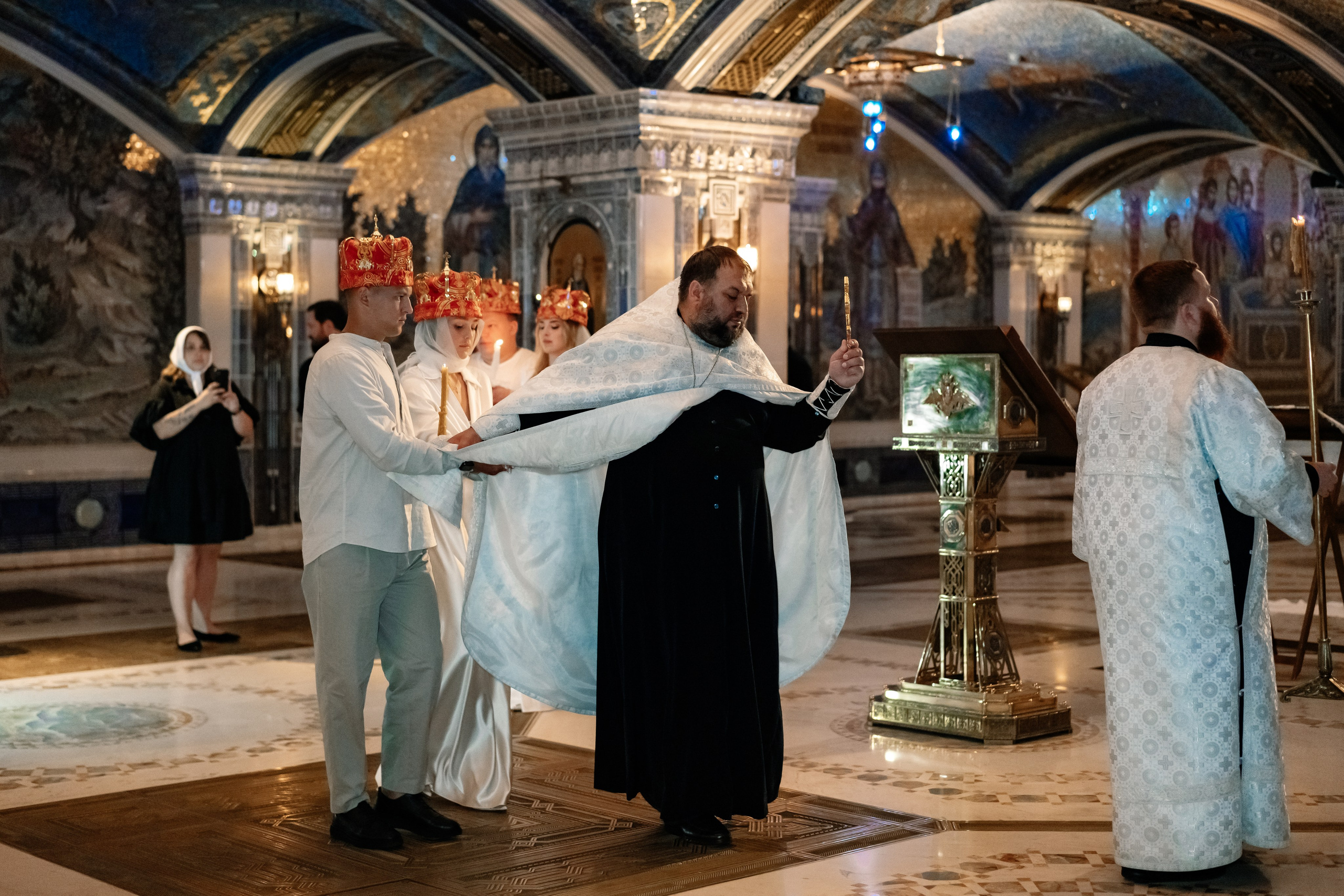 Венчание Анастасии и Максима (Патриот). Семейный фотограф Одинцово Москва Наталия Черенкова