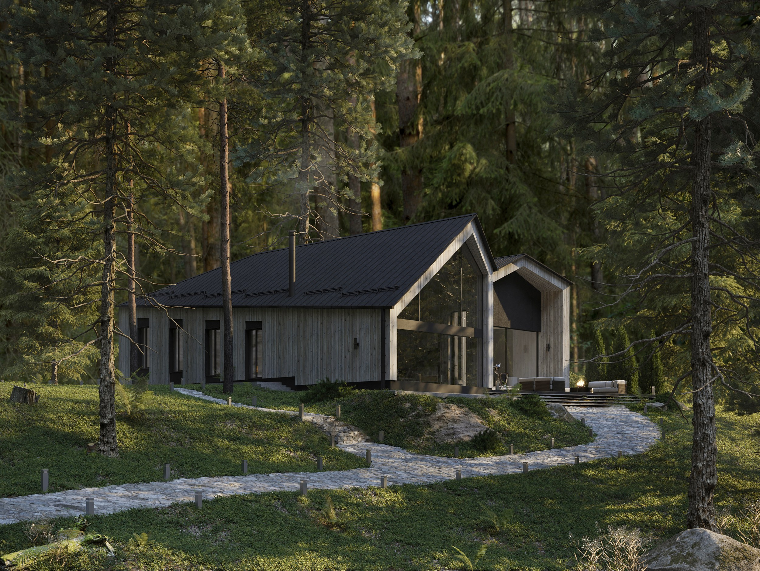 EXTERIOR. 3D Художник| Дизайнер | Борисова Дарья