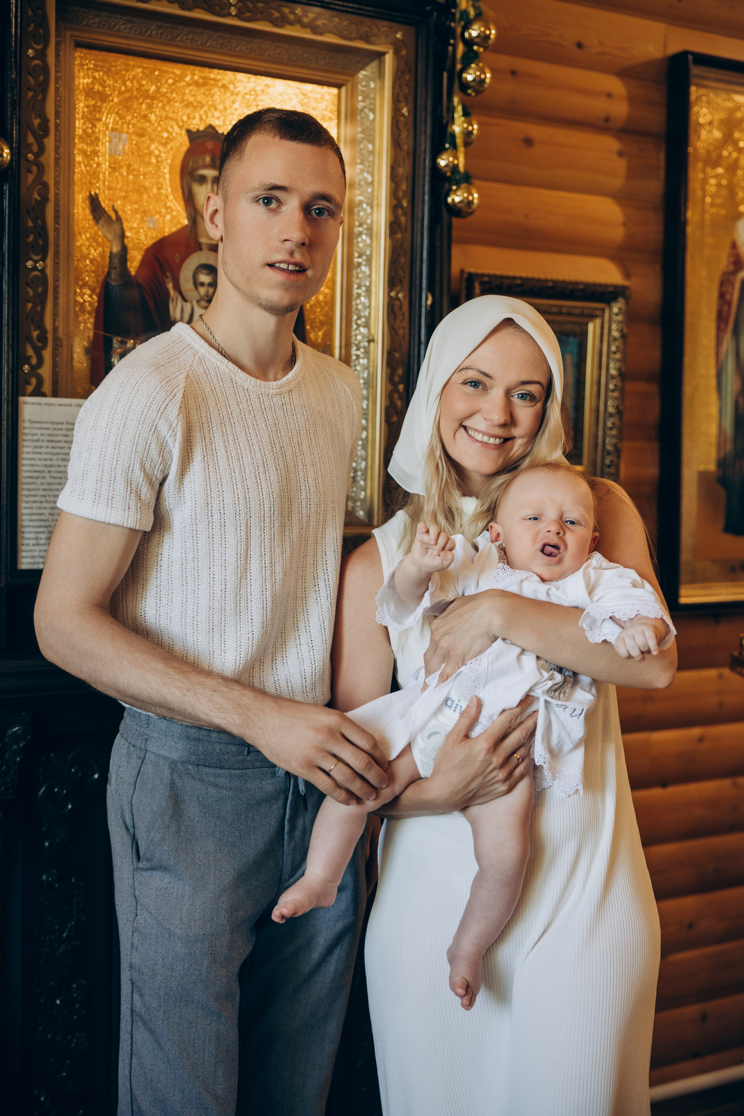 Крещение Михаила. Свадебный, семейный фотограф в Иркутске Светлана Макаричева