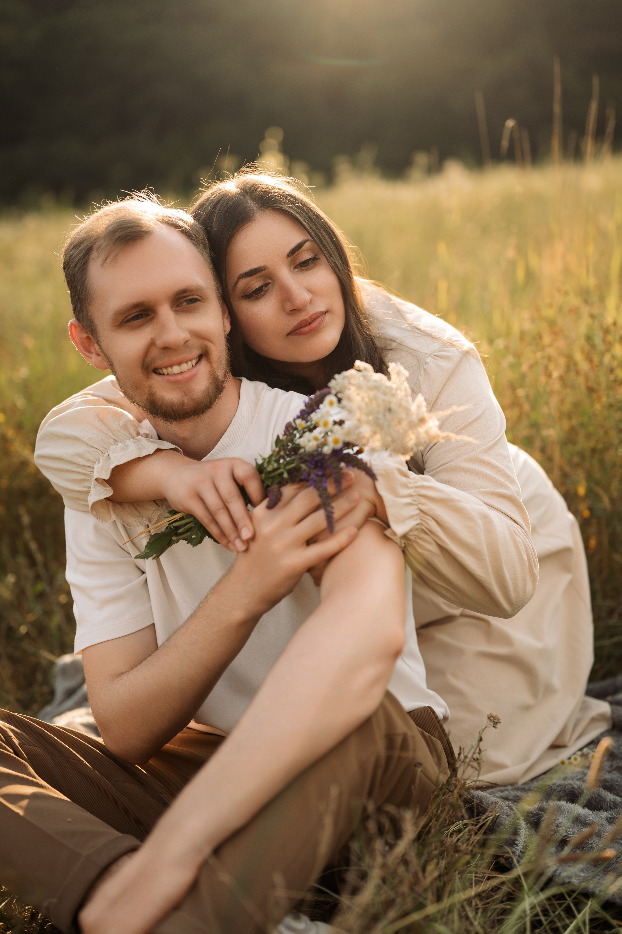 Love story в поле 🌾. Свадебный и семейный фотограф в Краснодаре Алина Мельник