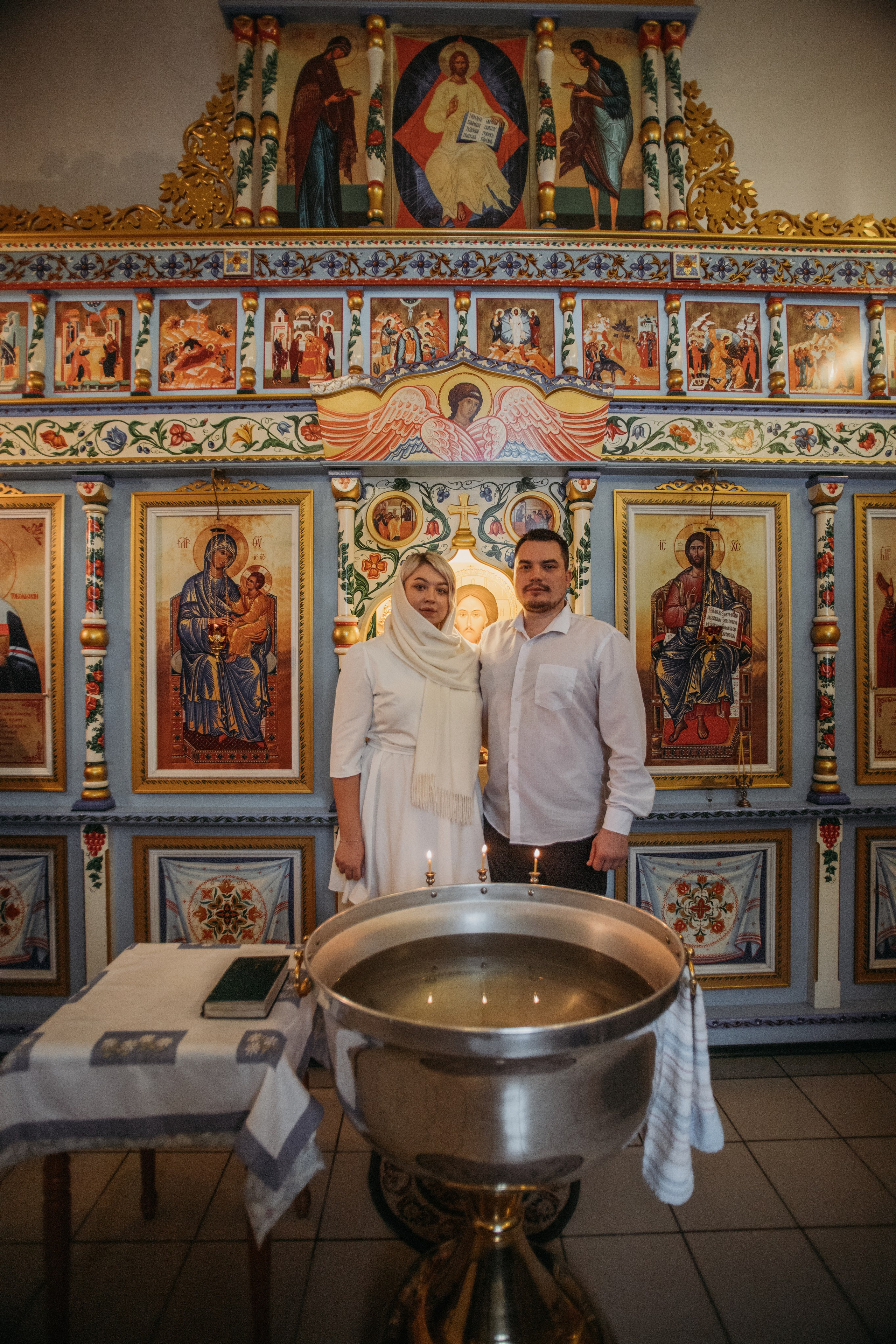 Крещение Аглаи. Венера Гайн. Репортажный фотограф  Тюмень. Обучение фотографии с 0