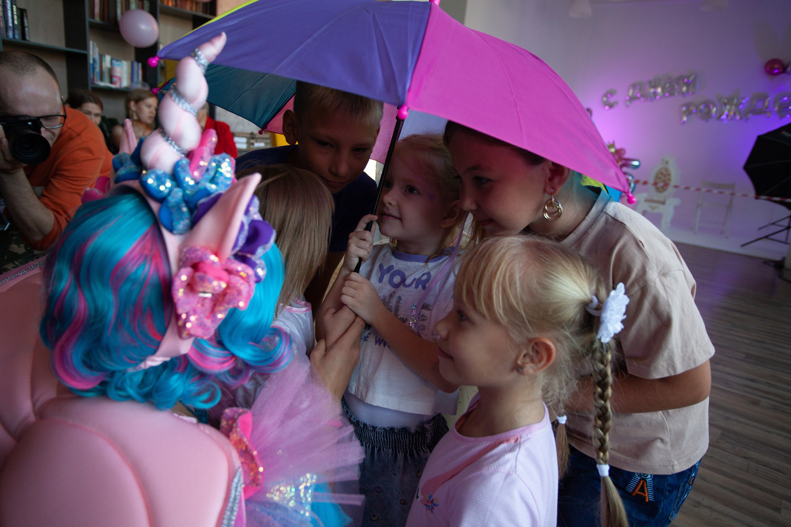 День рождения в фотостудии. Фотограф Дарья Локотко в Красноярске