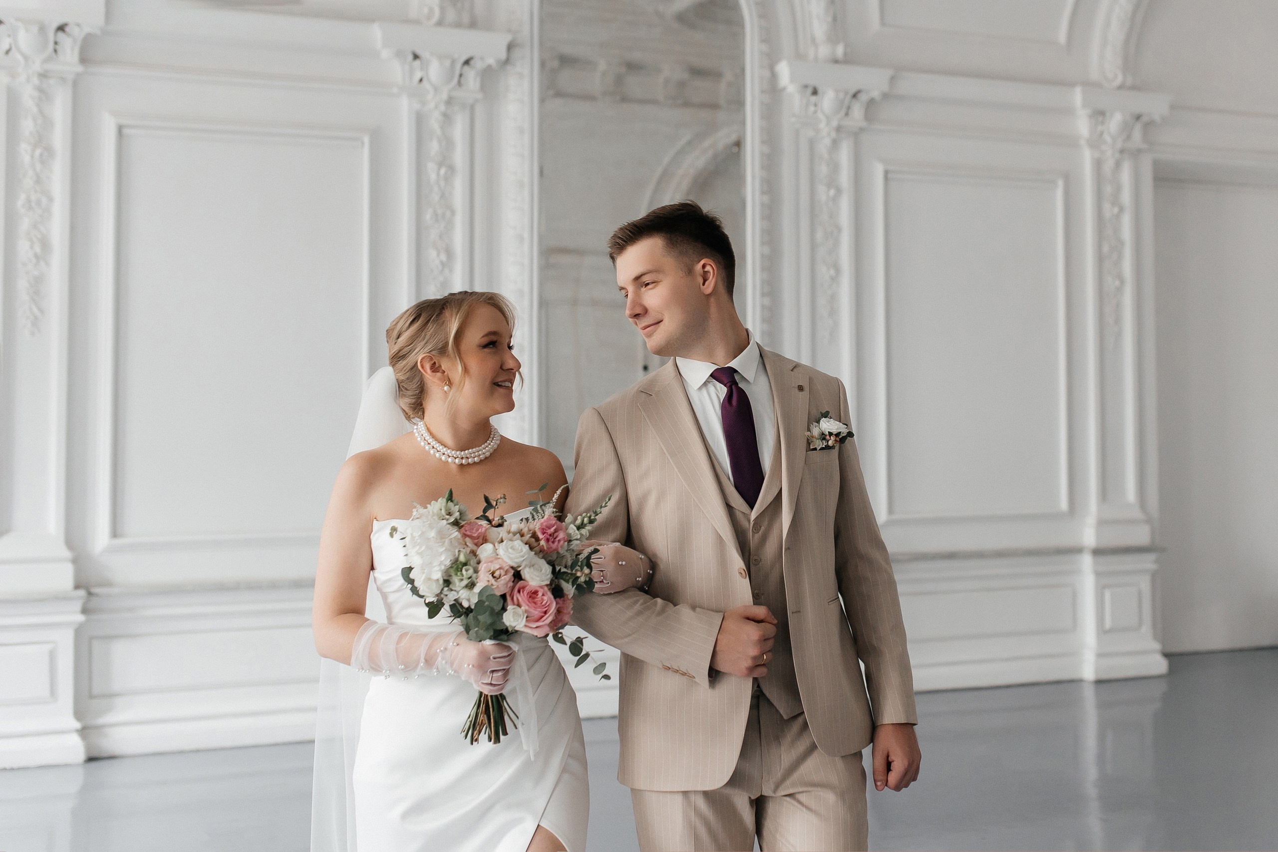 Особняк Спиридонова свадебная фотосессия