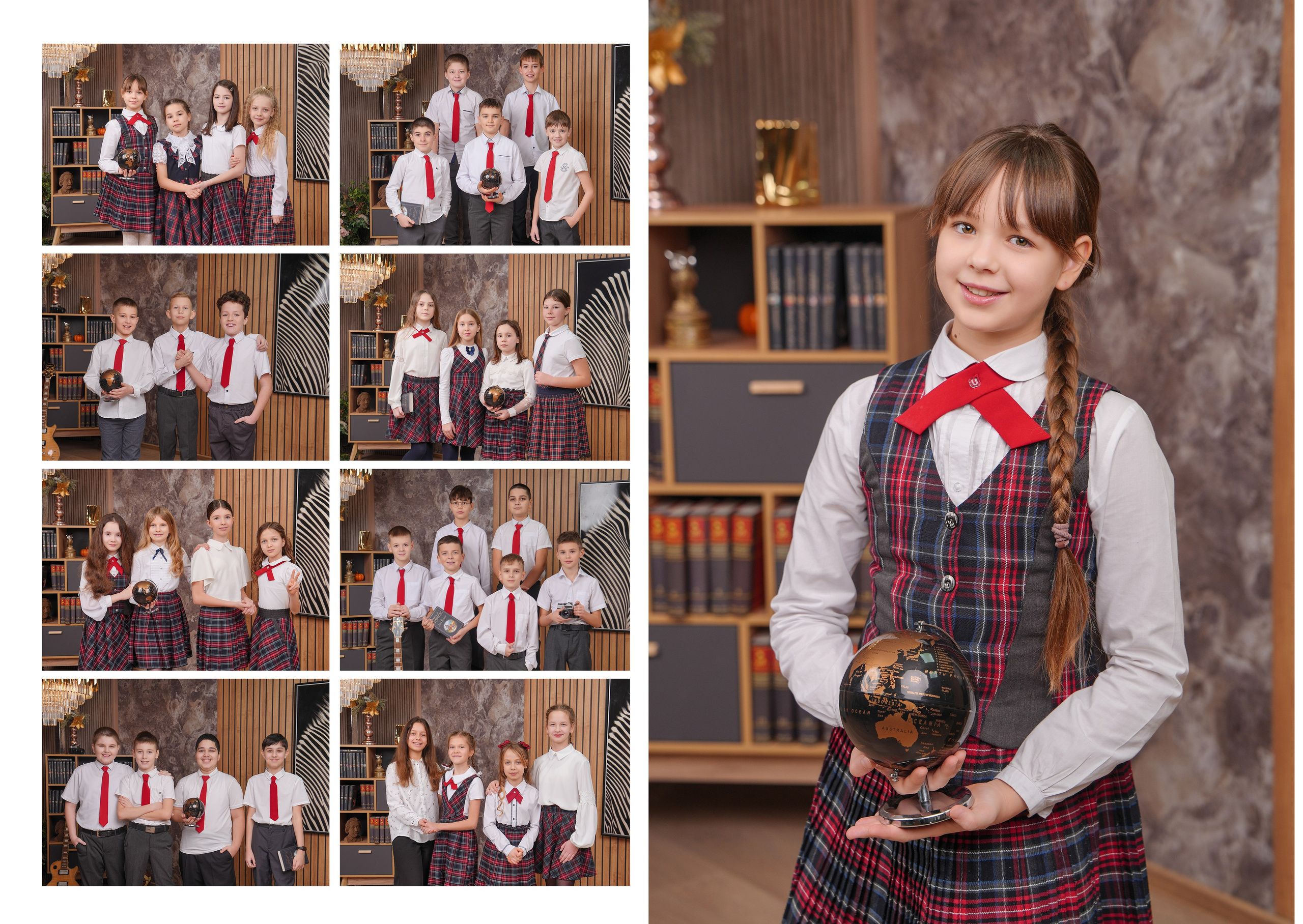 ШКОЛА 99 — 4 «Д» класс. Красивый выпускной альбом в Краснодаре