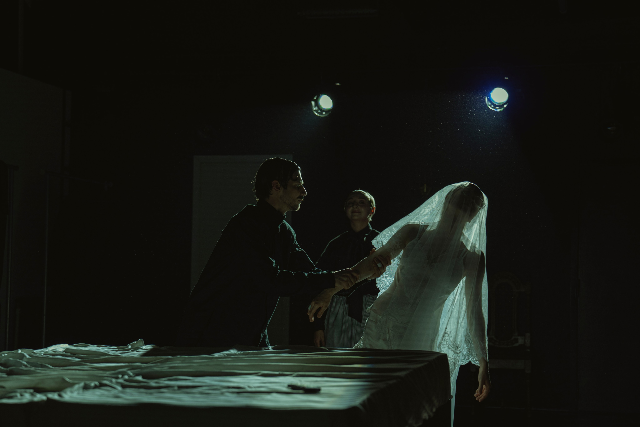 Кроткая. Монтаж. Реж. Артем Злобин. A Gentle Creature, dir. Artem Zlobin. Фотограф Ирина Соколенко Санкт-Петербург