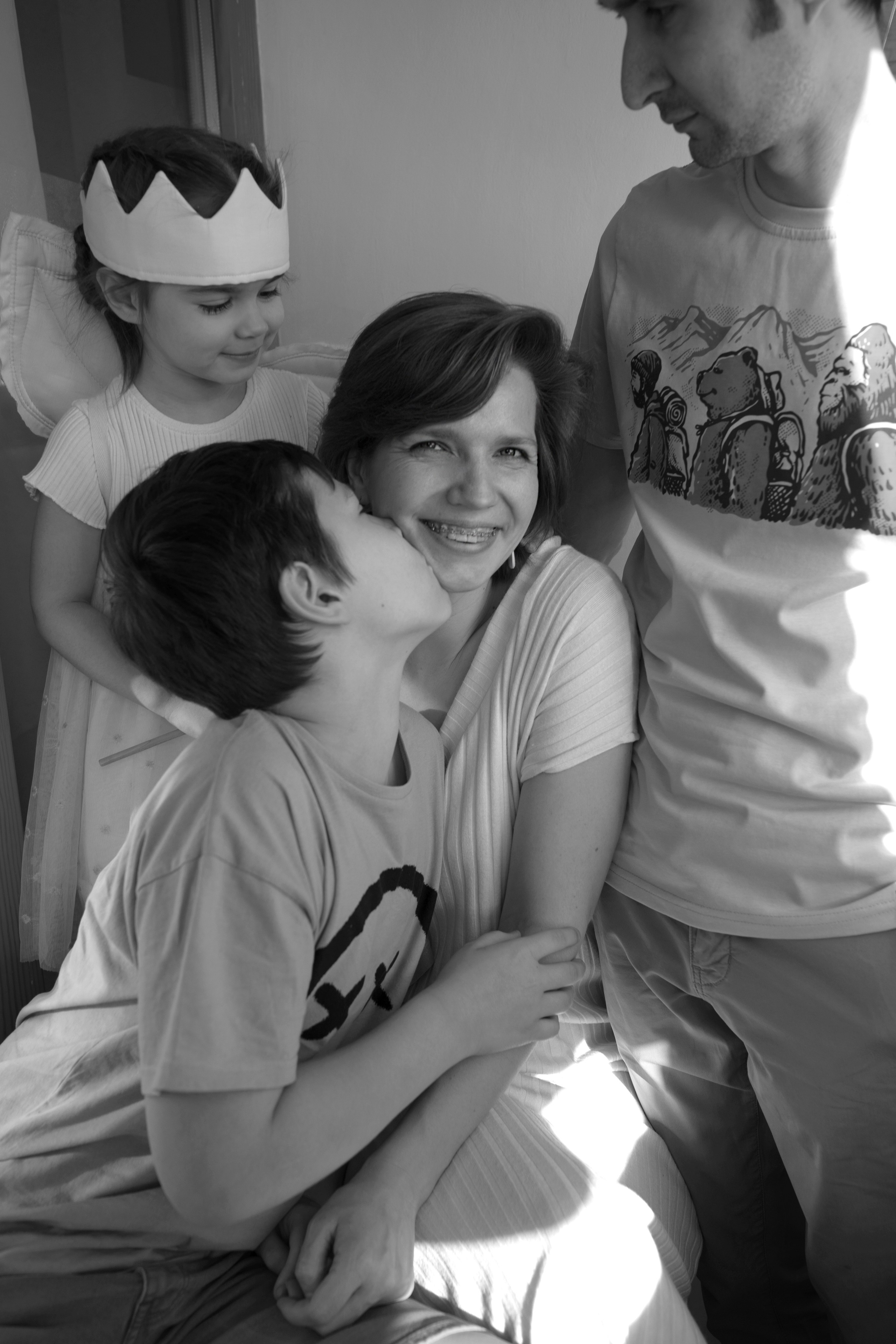 Александра, Максим, Евгений и Ксюша. Семейный и детский фотограф в Москве Дорогова Екатерина