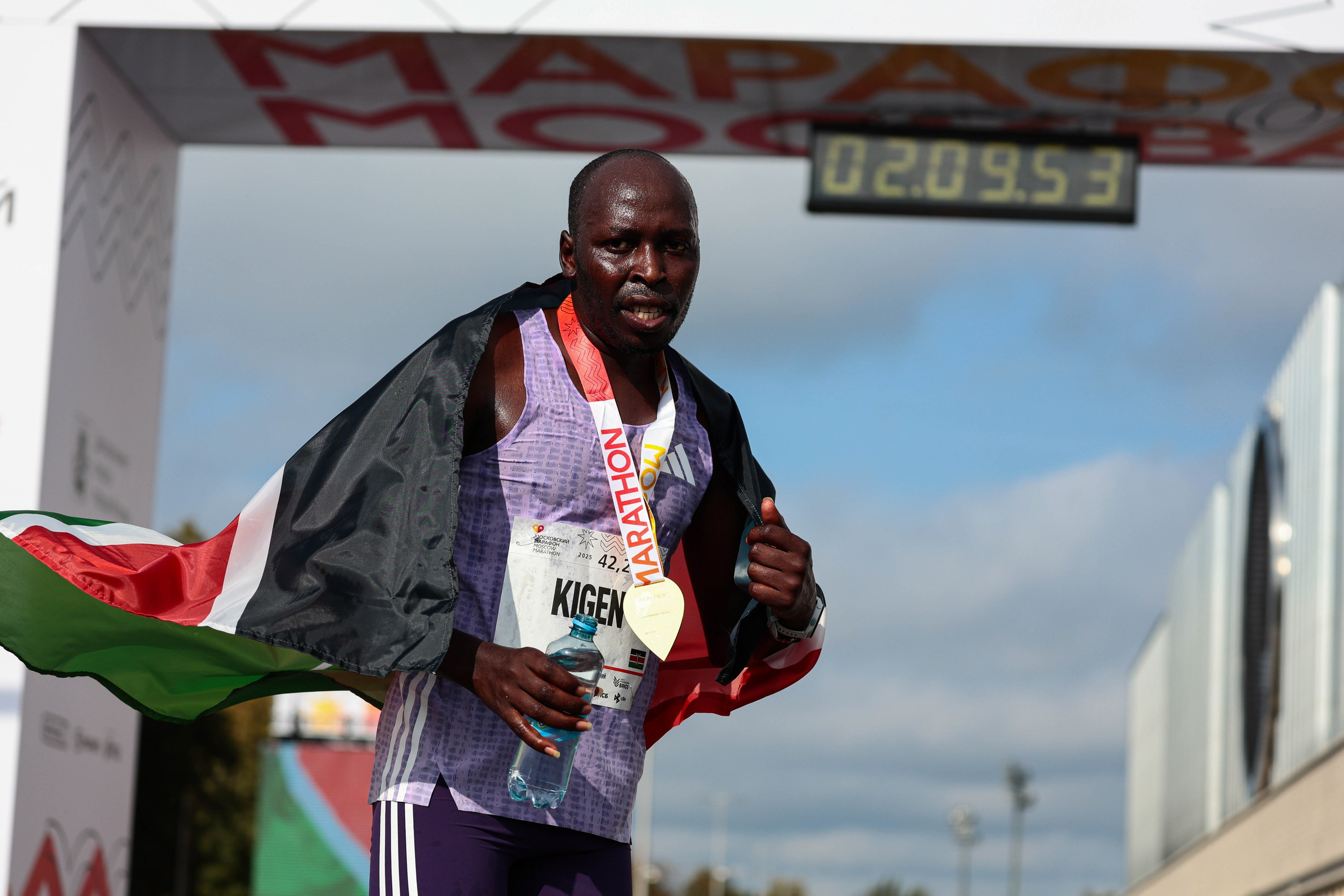 Московский марафон 2025. Спортивный фотограф в Санкт-Петербурге Илья Vacool