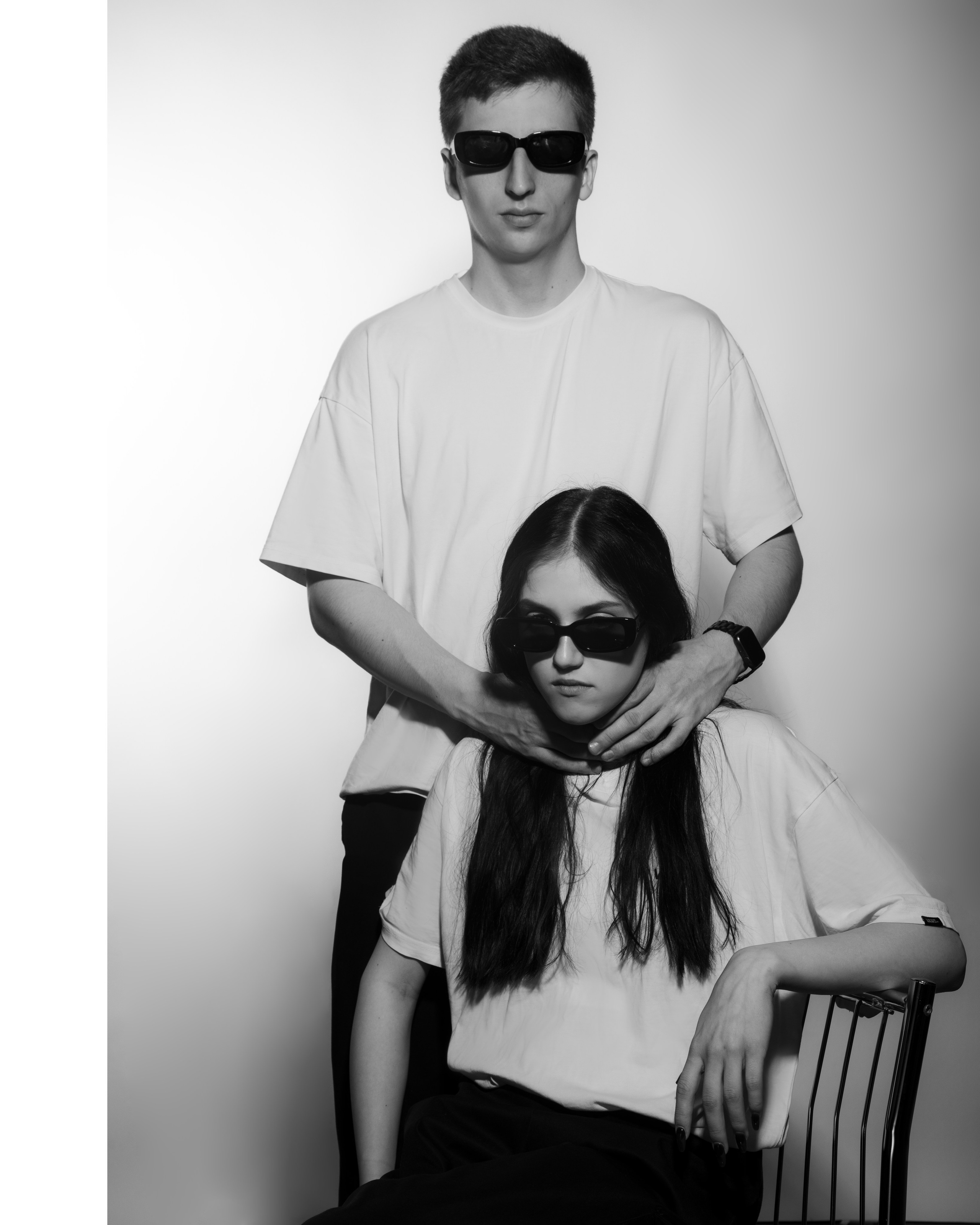 Лиза и Тема. Сандра Ковалева | ЧБ фотограф