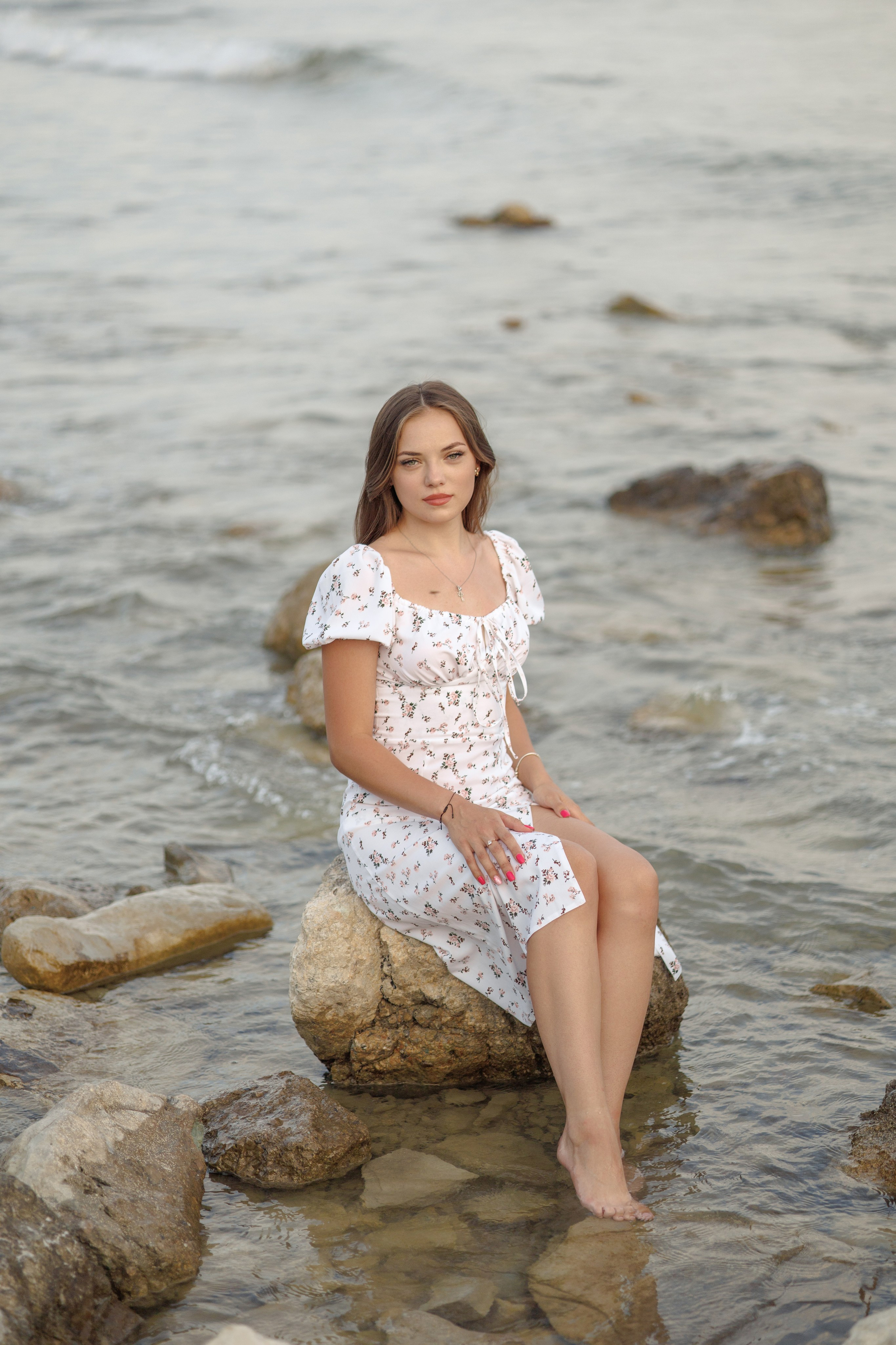 Закат на берегу моря. Семейный и портретный фотограф в Геленджике Любовь Бодрова