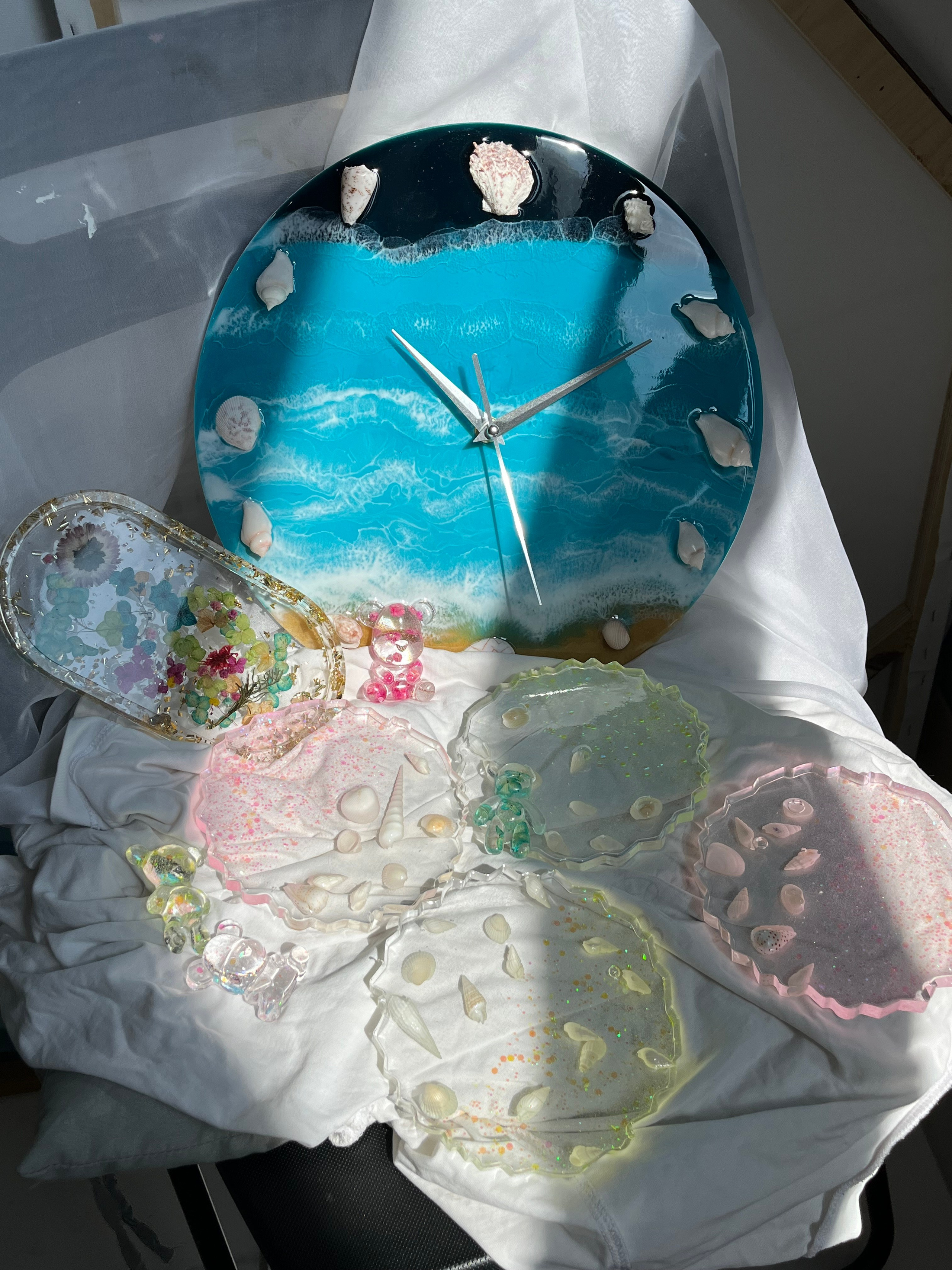 Мастер-класс. Эпоксидная смола. Художник-преподаватель Диляра Хабибуллина