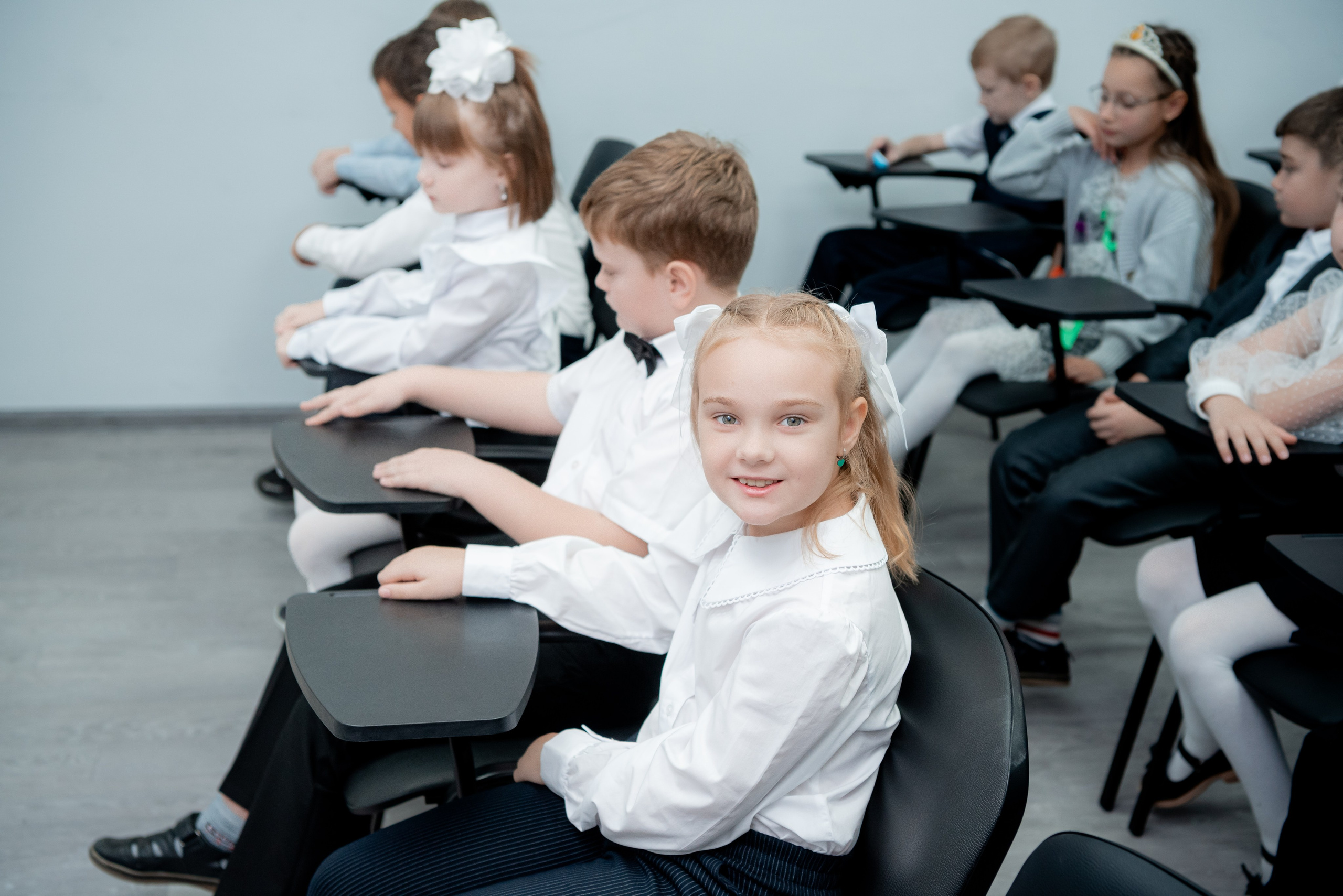 Открытый урок первоклашек в Школе. Фотограф в Волгограде и Волжском Александр Горбань