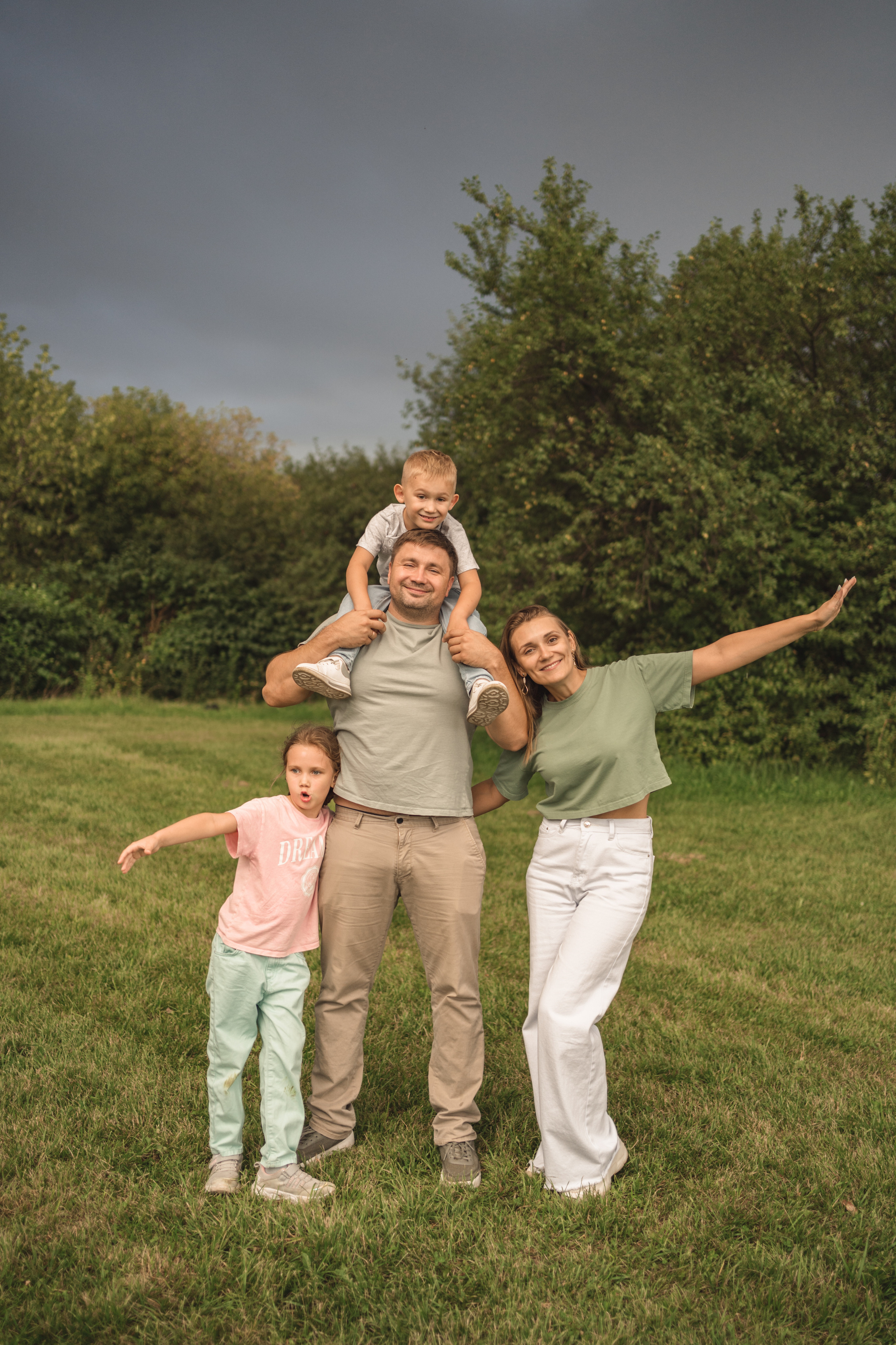 С воздушным змеем. Семейный фотограф Ольга Мишустина в Самаре