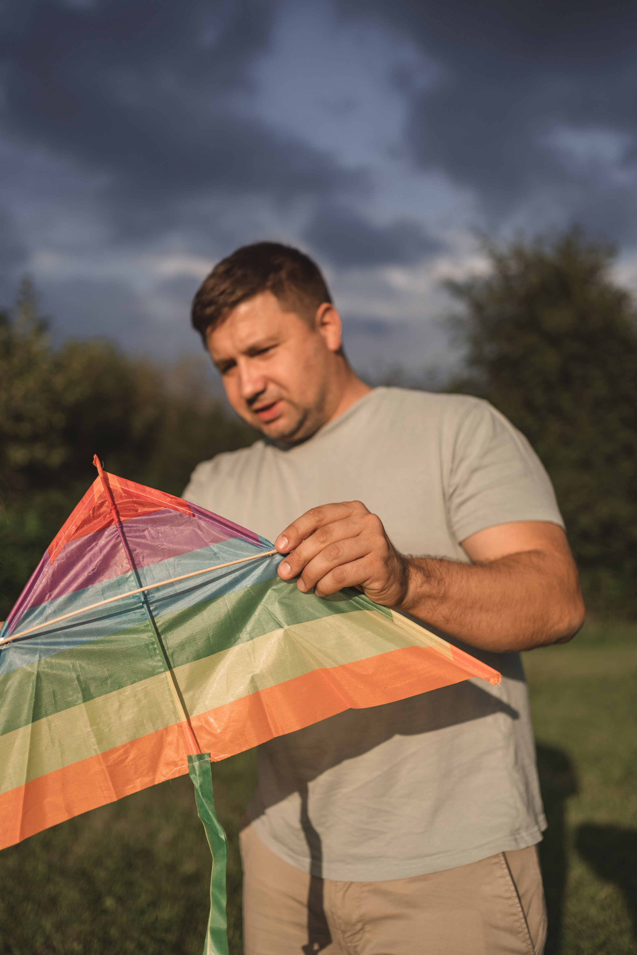 С воздушным змеем. Семейный фотограф Ольга Мишустина в Самаре