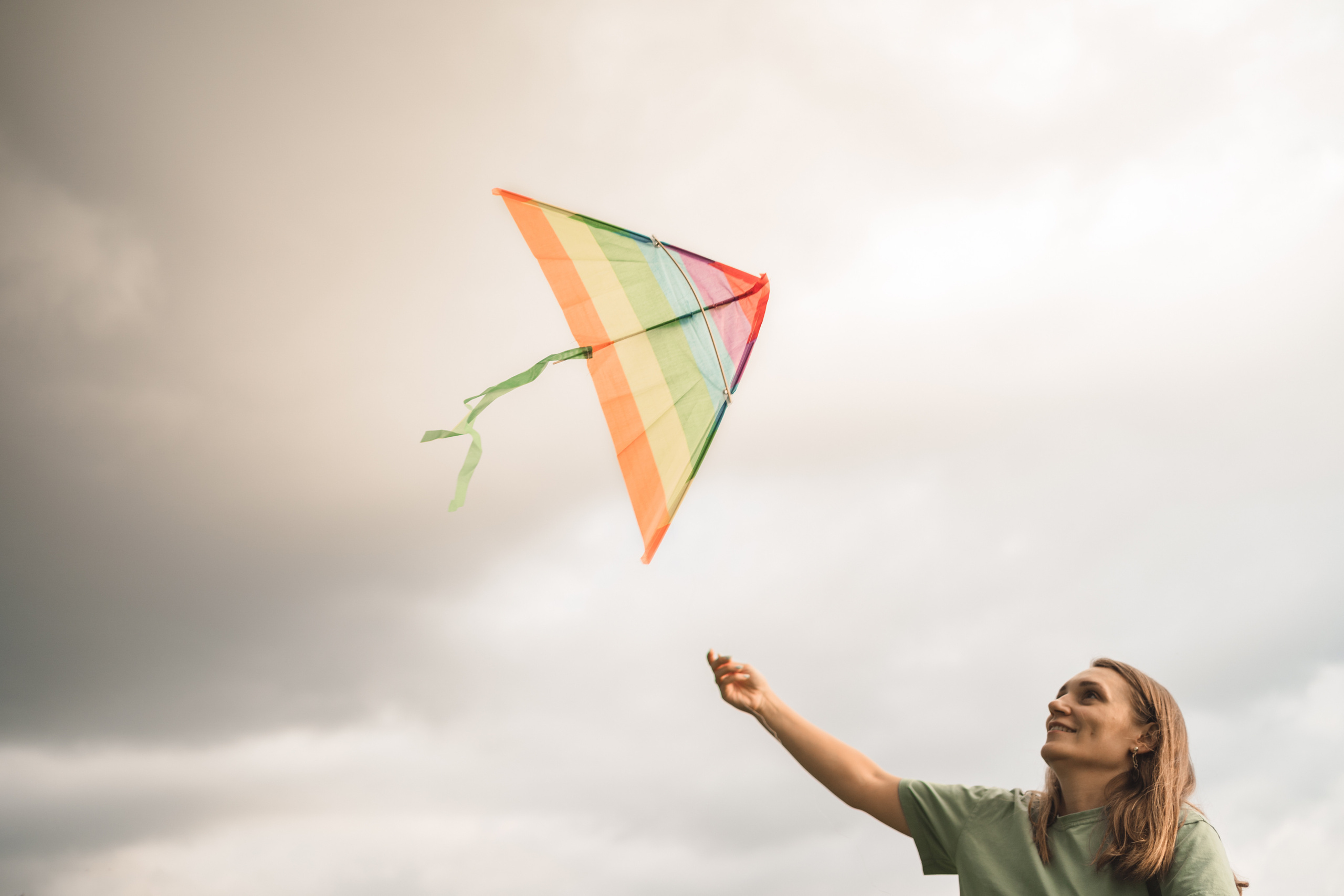 С воздушным змеем. Семейный фотограф Ольга Мишустина в Самаре