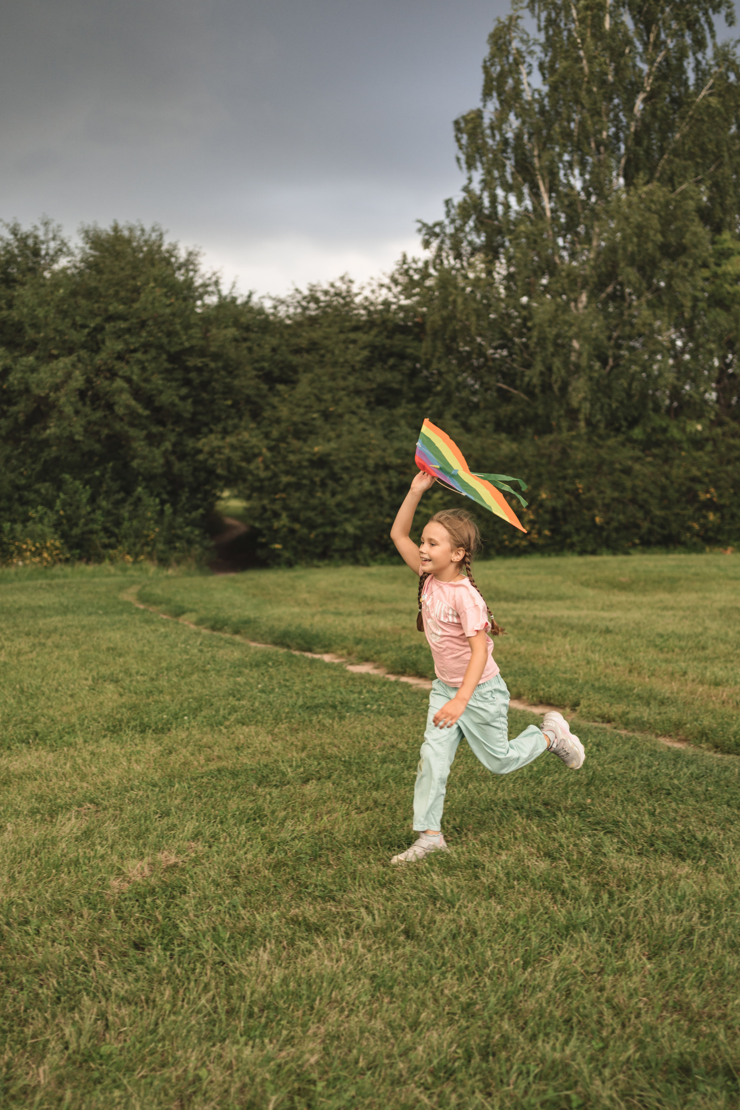 С воздушным змеем. Семейный фотограф Ольга Мишустина в Самаре