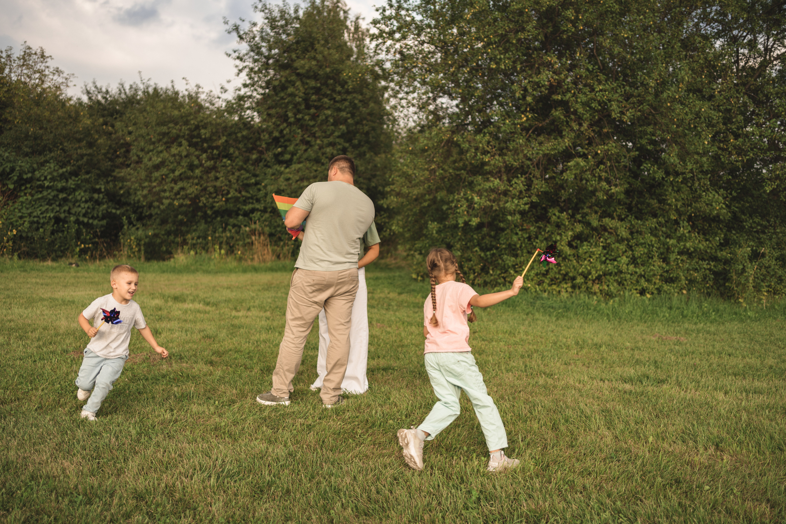 С воздушным змеем. Семейный фотограф Ольга Мишустина в Самаре