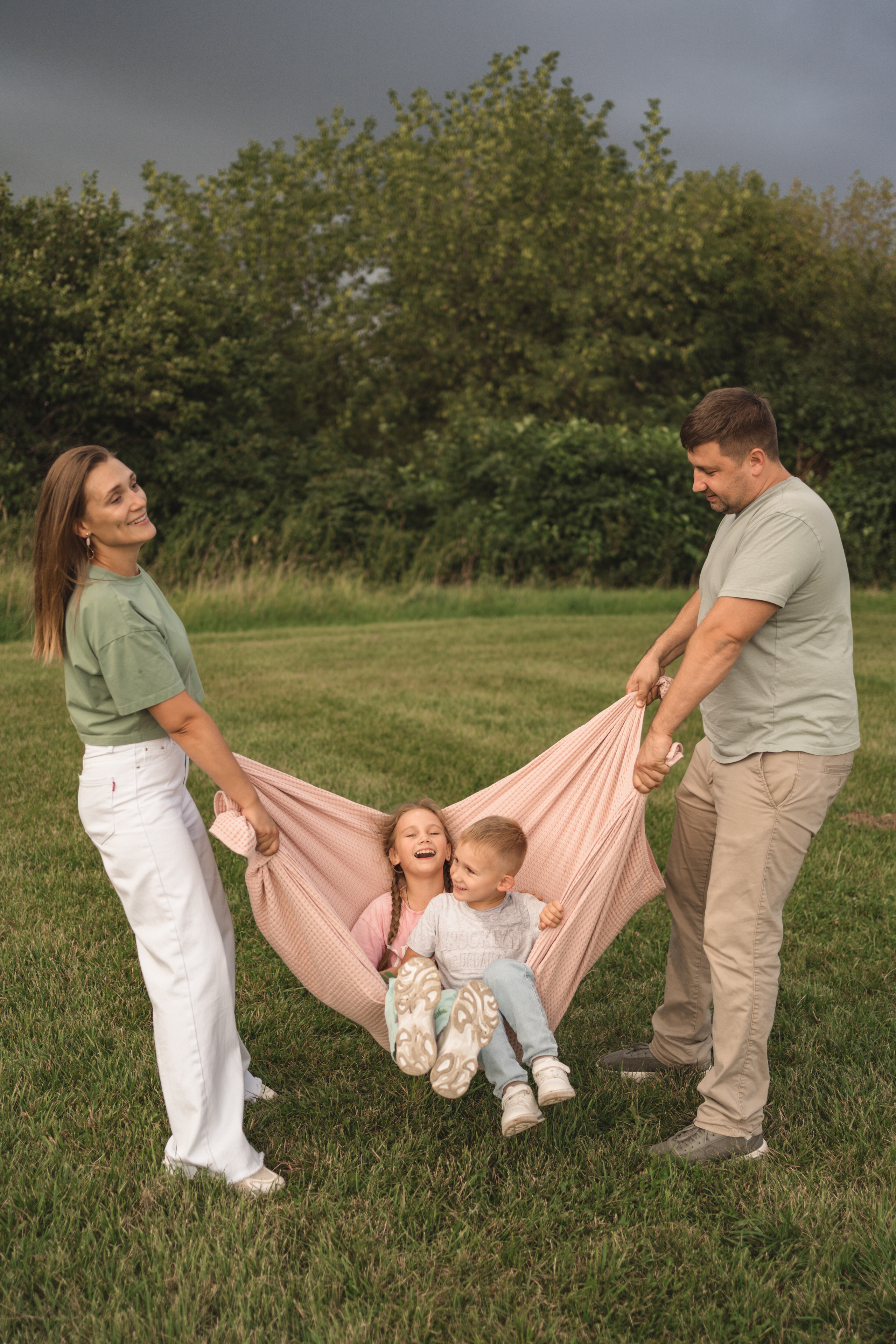 С воздушным змеем. Семейный фотограф Ольга Мишустина в Самаре