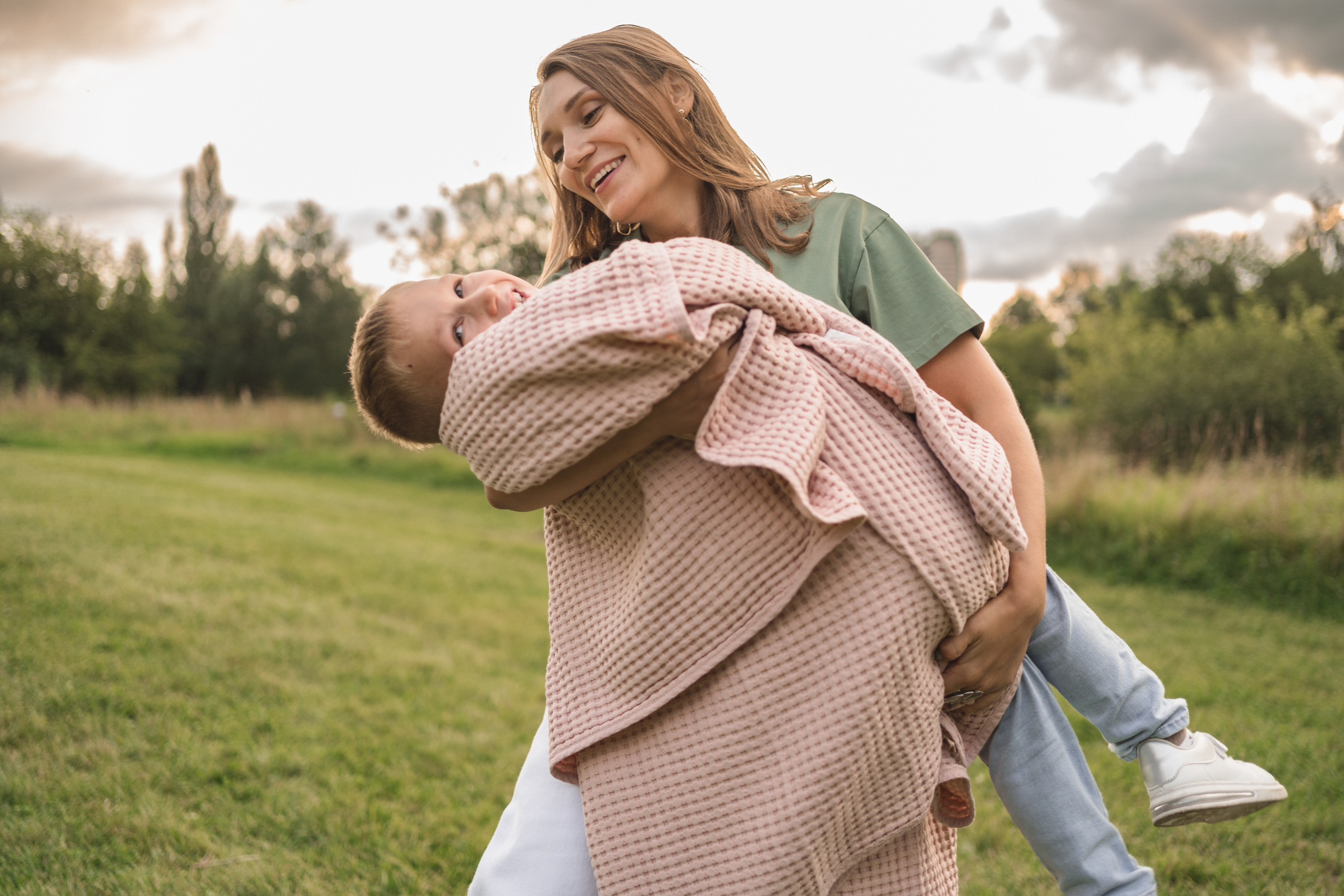С воздушным змеем. Семейный фотограф Ольга Мишустина в Самаре