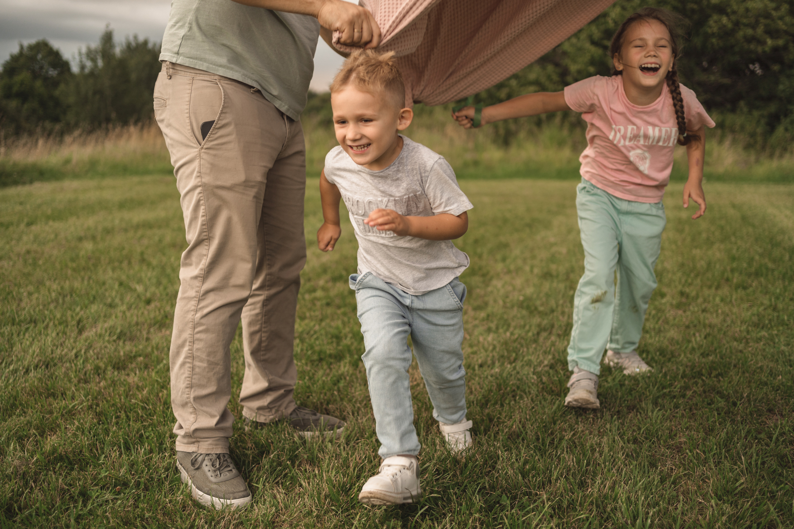 С воздушным змеем. Семейный фотограф Ольга Мишустина в Самаре
