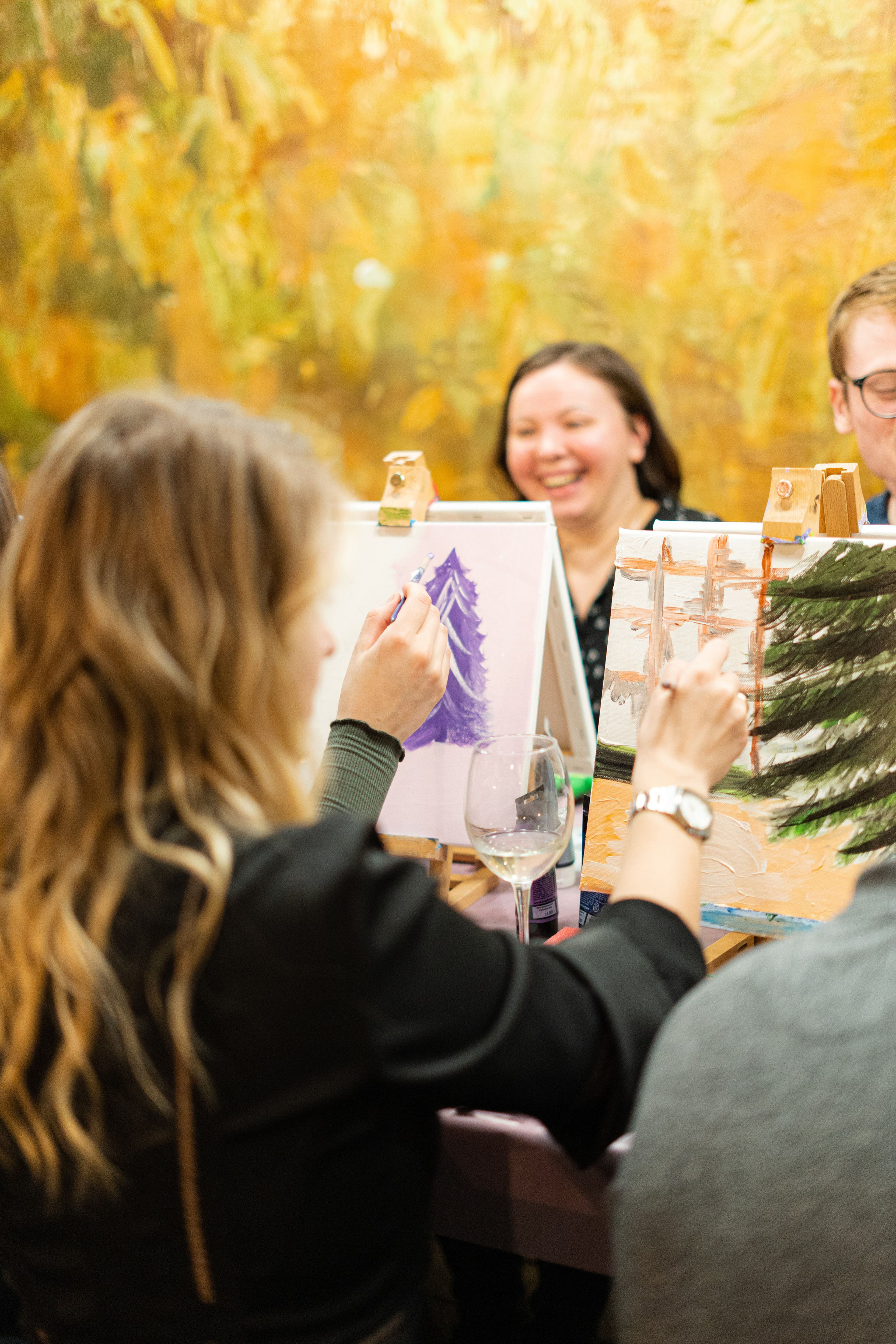 Корпоратив Teach Me Art 2. Портретный фотограф в Москве и Санкт-Петербурге Арина Чех