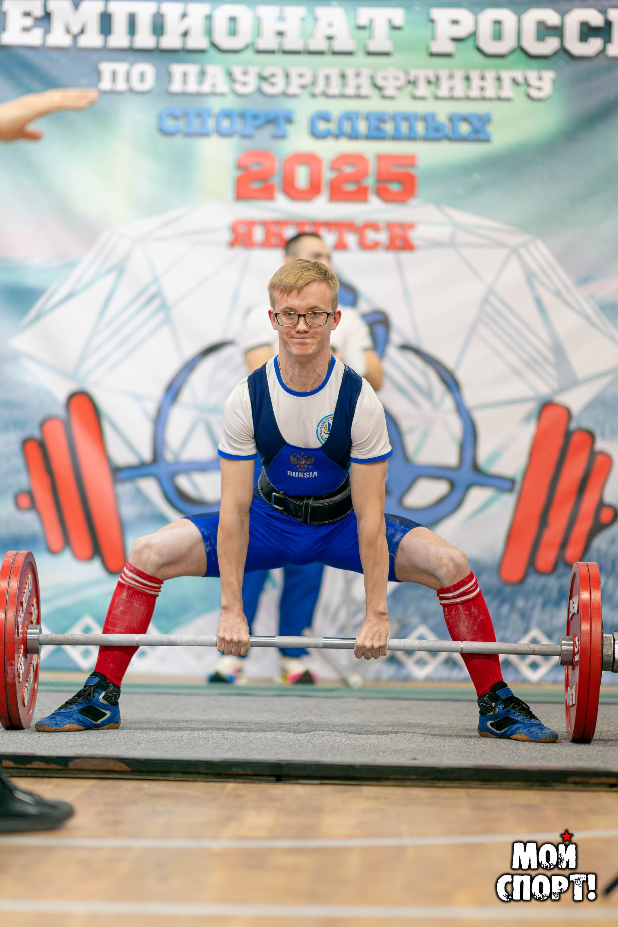 Чемпионат России по пауэрлифтигу 2025. Спорт слепых. Студия «Мой Спорт!» — все о спорте в Якутии