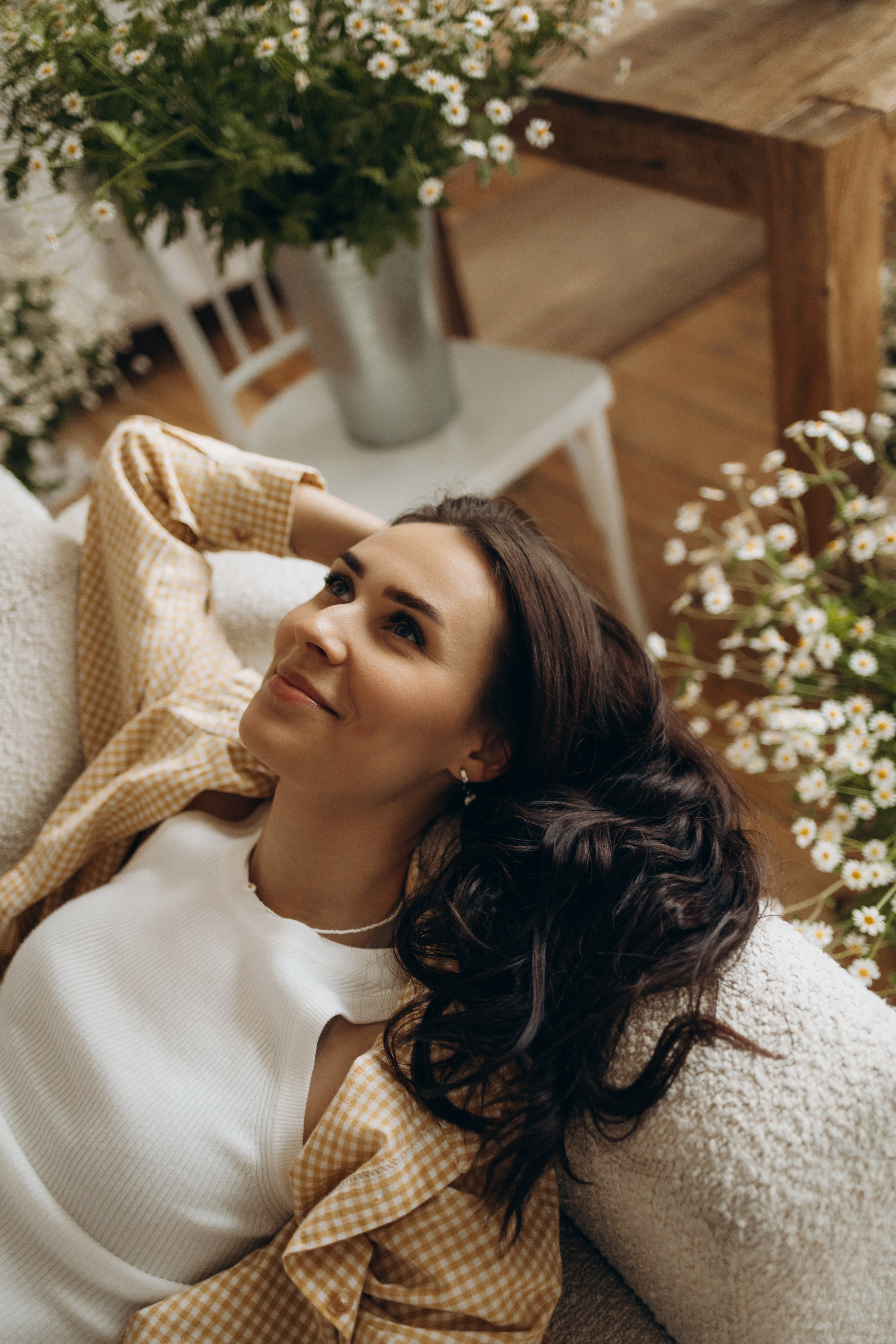 Вика ромашки. Самый теплый фотограф в Краснодаре Рябоконь Ксения