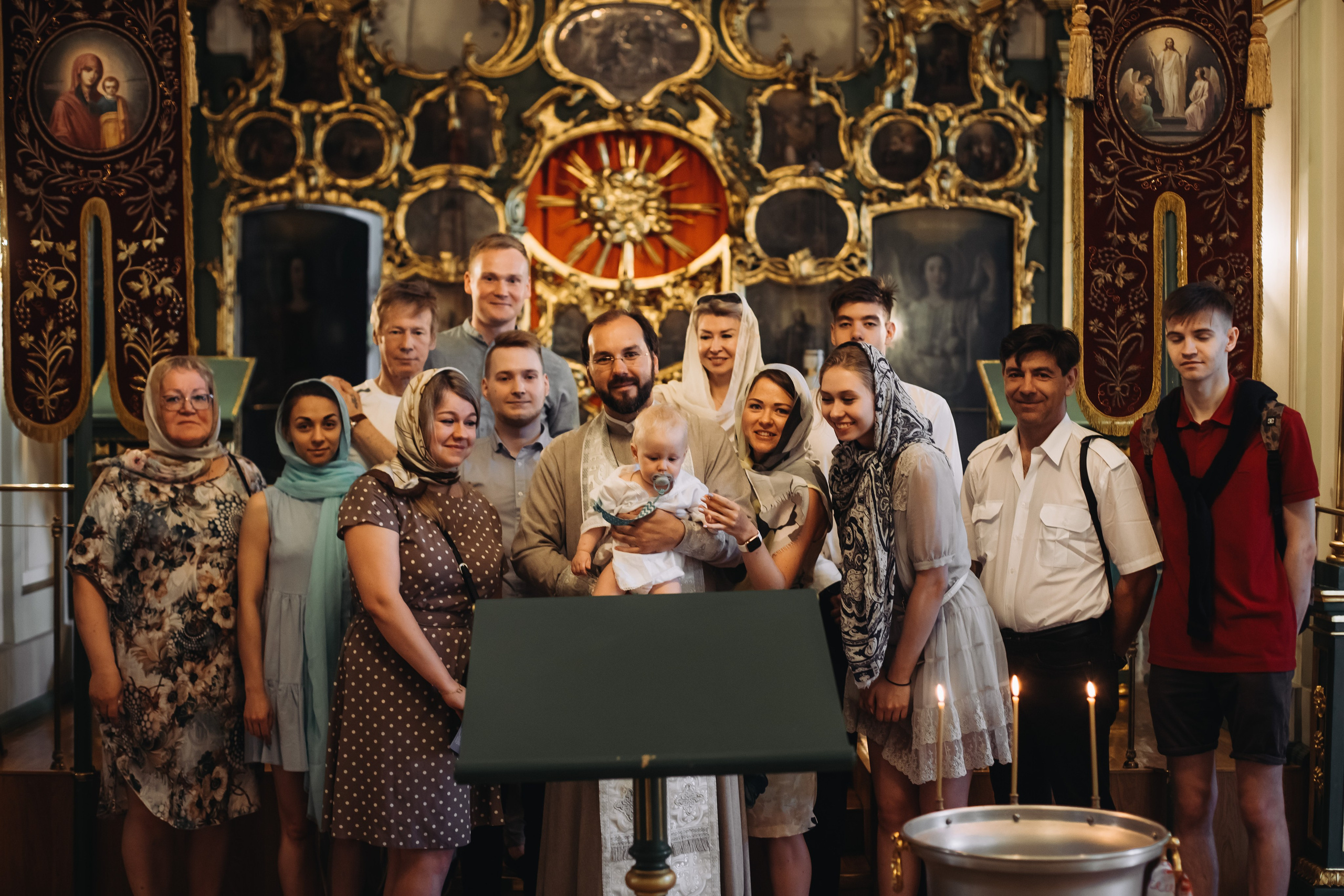 Крещение Кирилла. Klerout Photographer