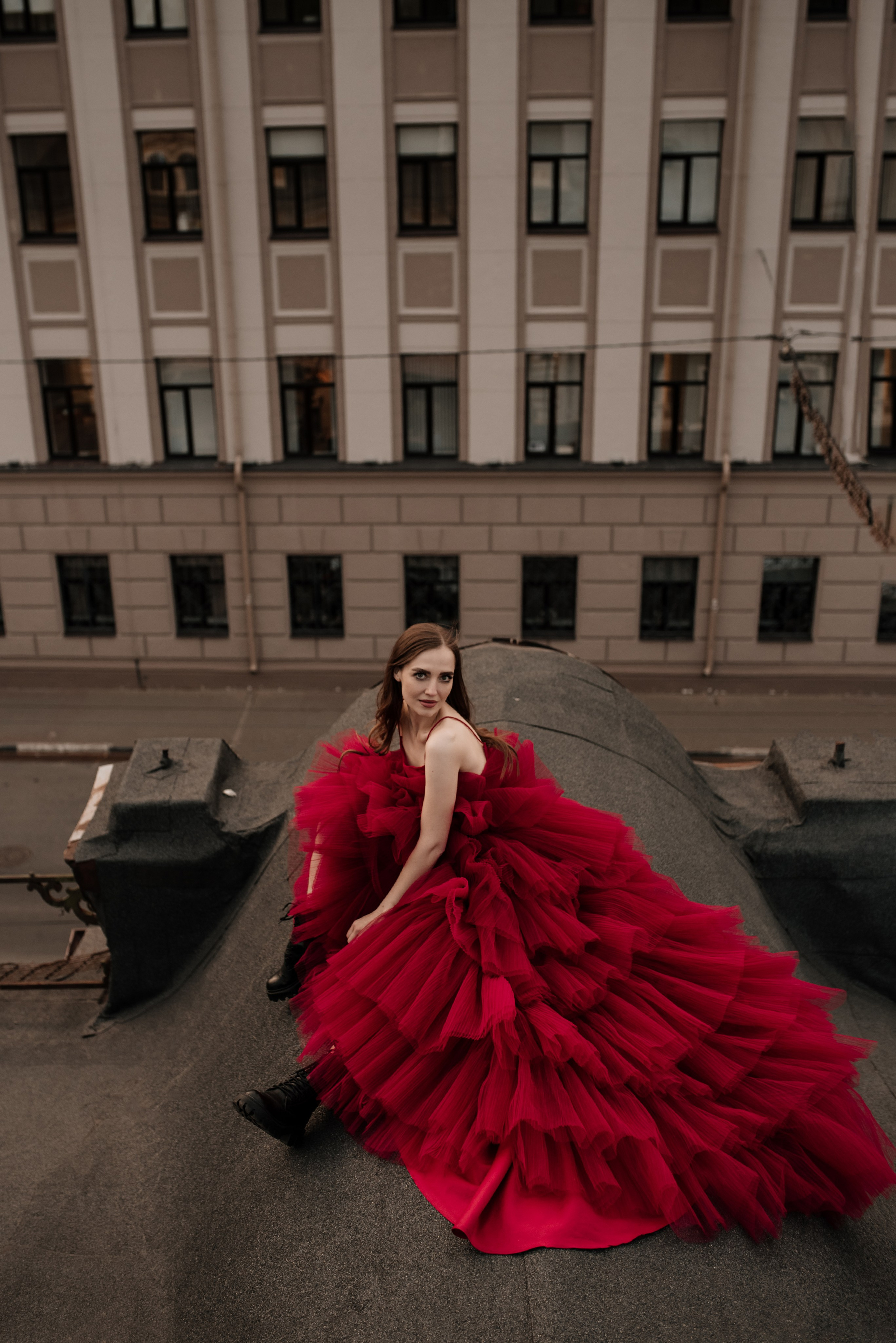 Аня ♡ Крыша. Фотограф Ольга Плеханова | Нижний Новгород, Москва