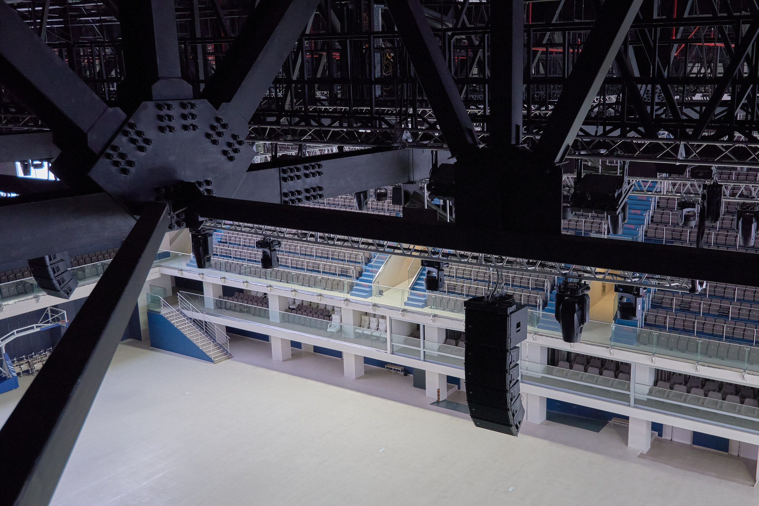 Центр спортивной подготовки Республики Башкортостан Дворец борьбы. Абросимов Лев интерьерный и архитектурный фотограф