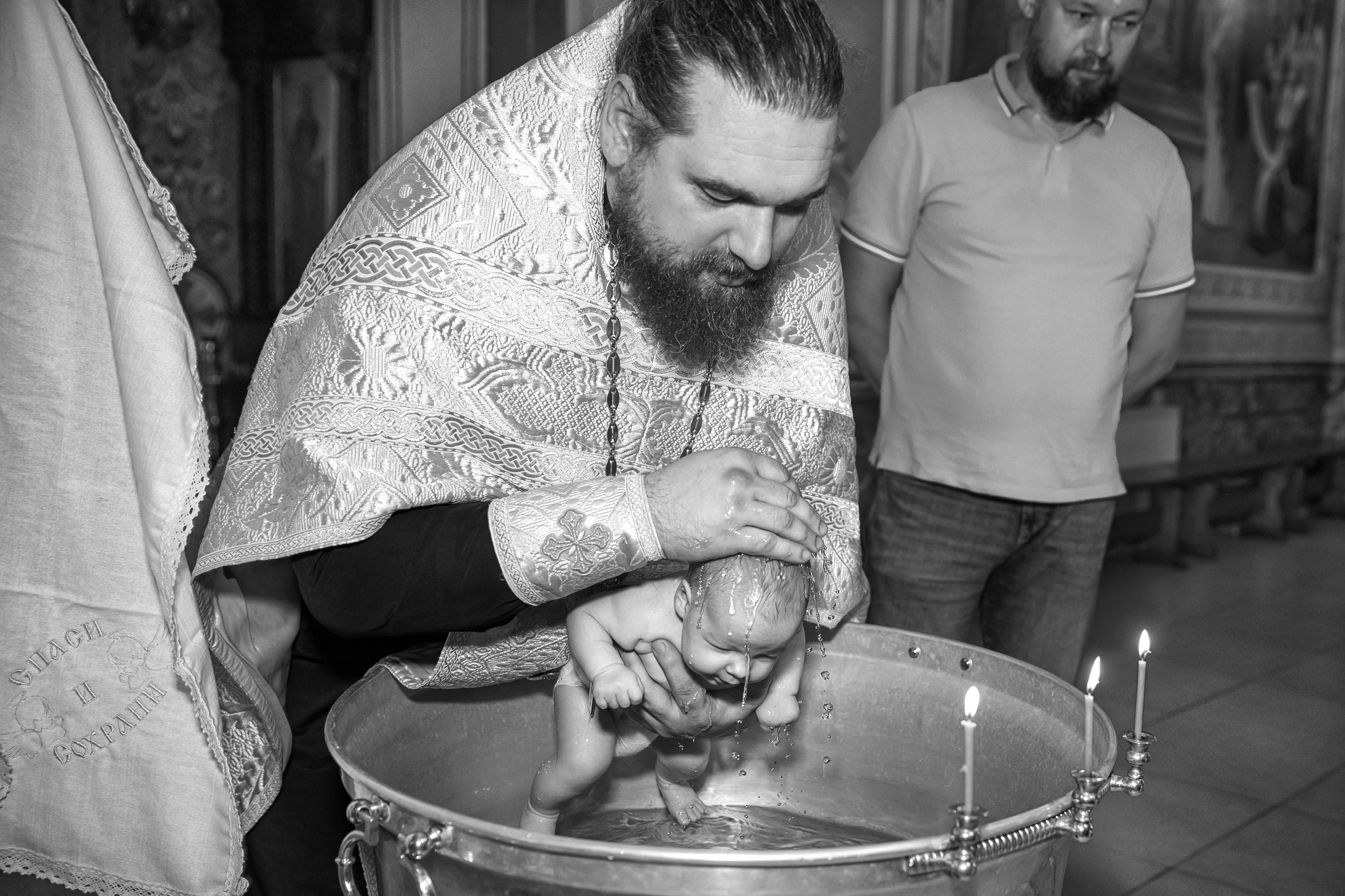 Таинство крещения. Семейный и детский фотограф в Москве Орешина Юлия