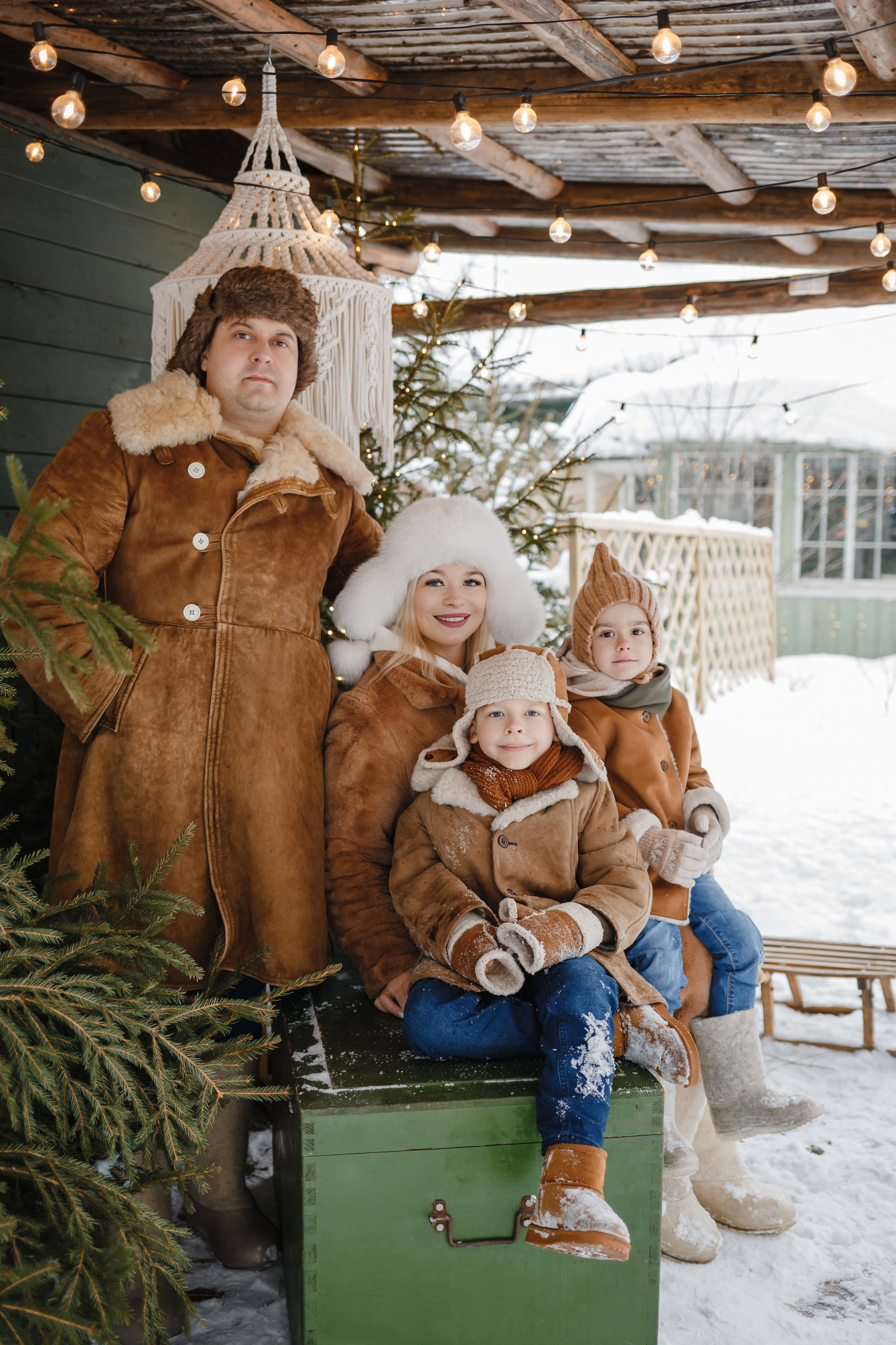 Анатолий, Ирина, Мирослав, Арина. Семейный фотограф Николаева Ольга