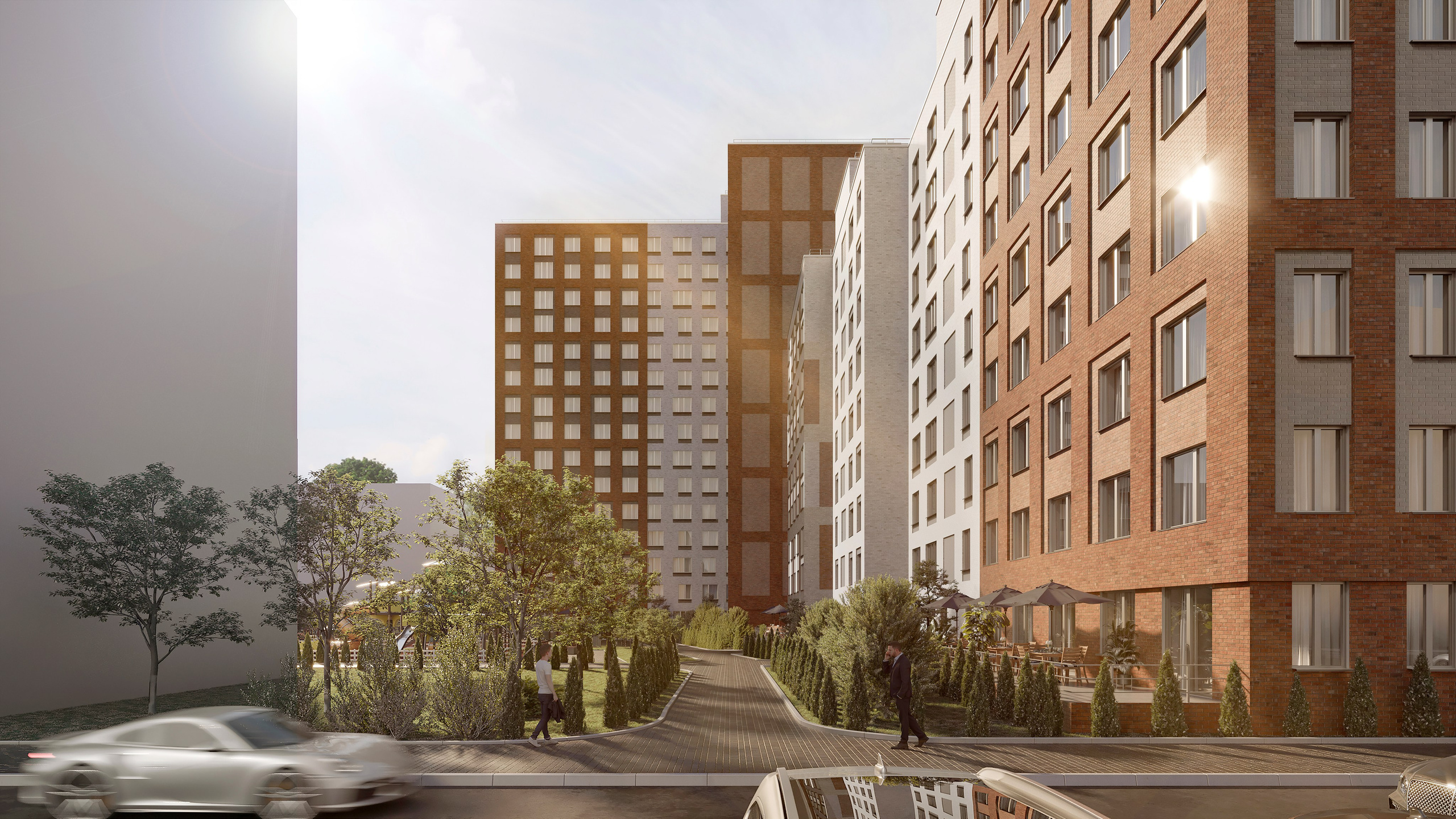 3D-визуализация жилого комплекса в Туле. 3Д Визуализация Интерьера и Архитектуры