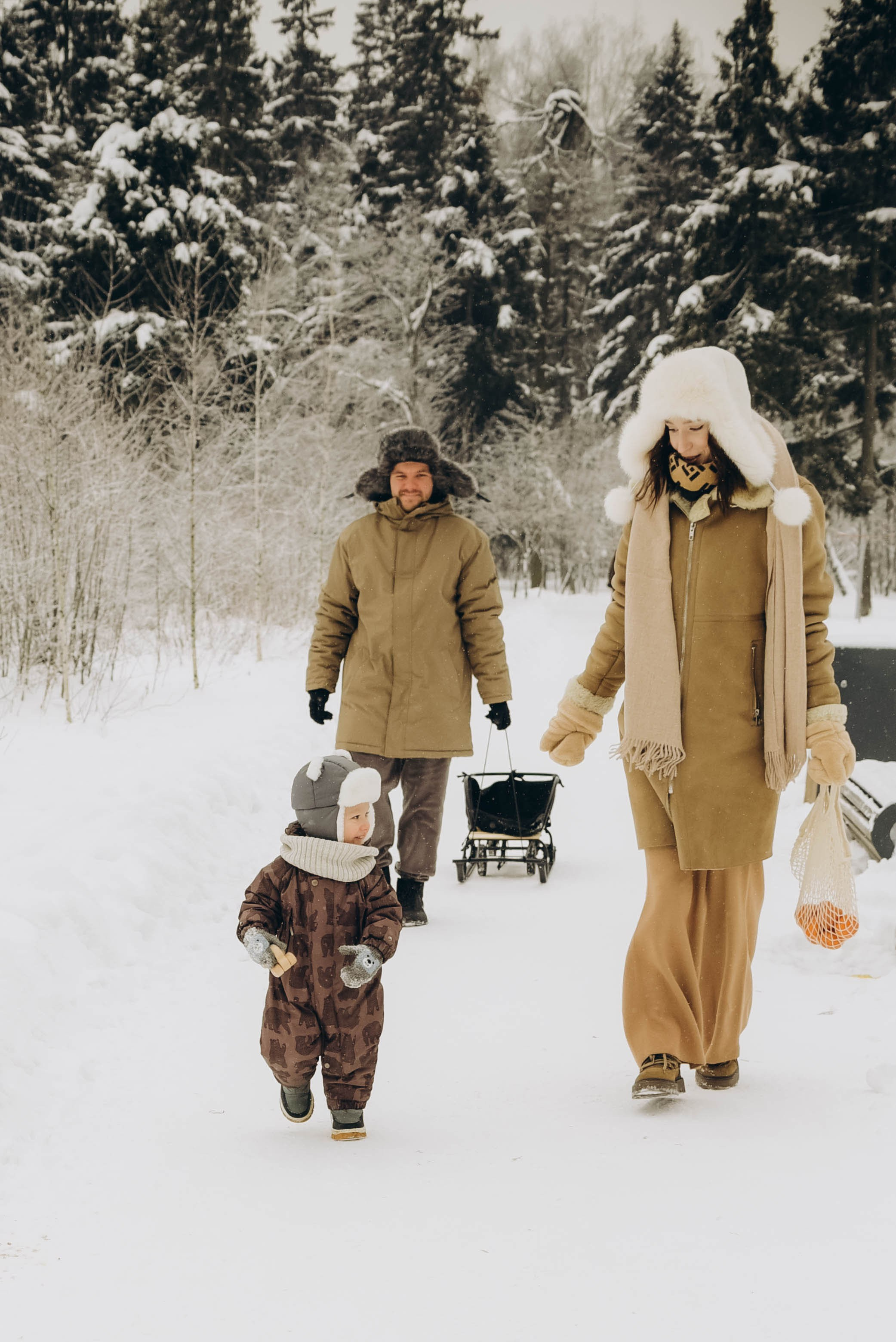 Семейная фотопрогулка. Семейный фотограф в Железнодорожном Масаева Елена
